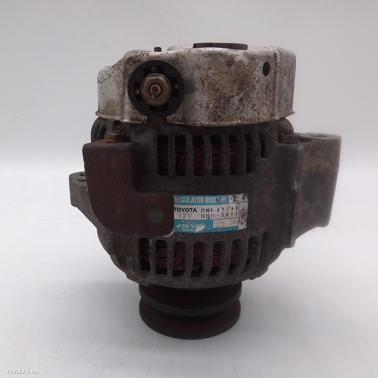 TOYOTA PRADO 2000 Alternator DIESEL, 3.0, 1KZ-TE, TURBO, 95 SERIES
