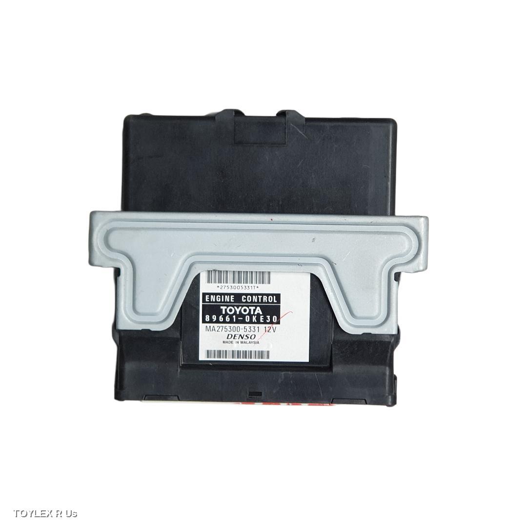 TOYOTA HILUX 2009 Ecu ENGINE ECU, 2.7, 2TR-FE, PETROL, AUTO, 2WD, P/N 896610KE30, ECU ONLY