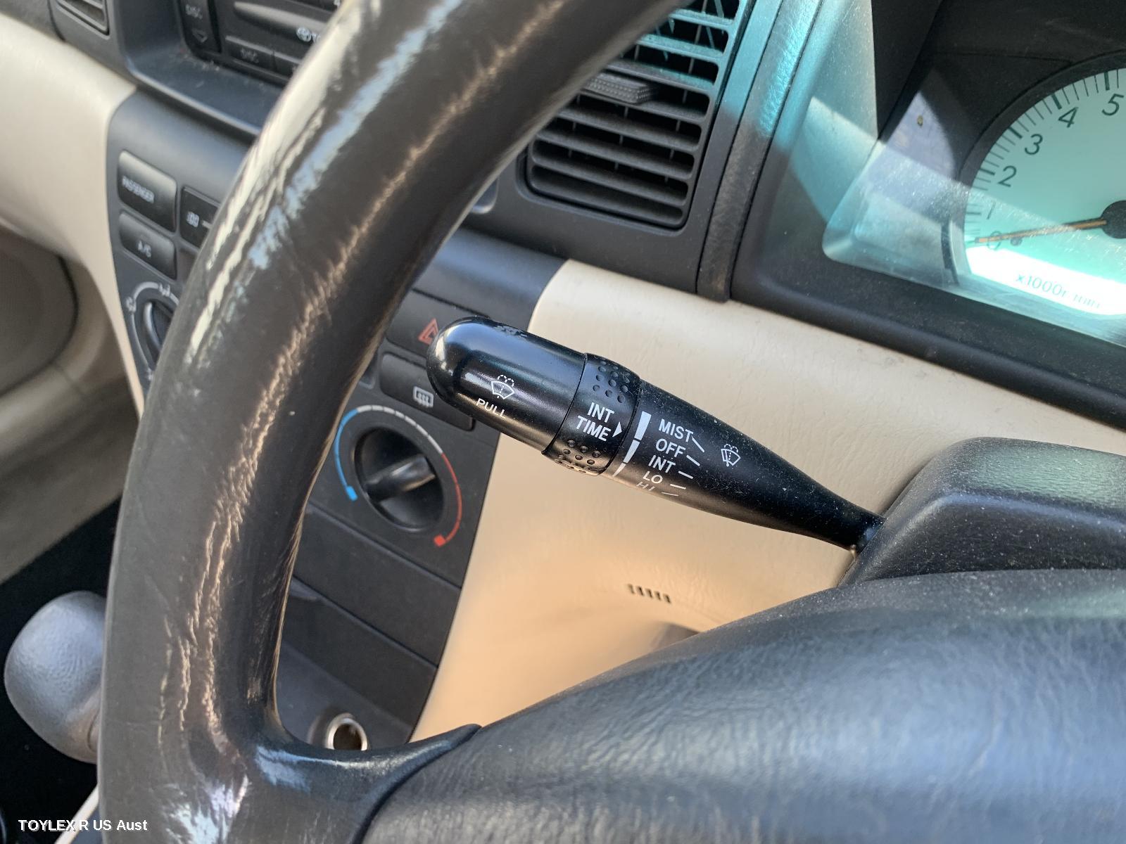 TOYOTA COROLLA 2003 Combination Switch WIPER SWITCH, ZZE122, SEDAN