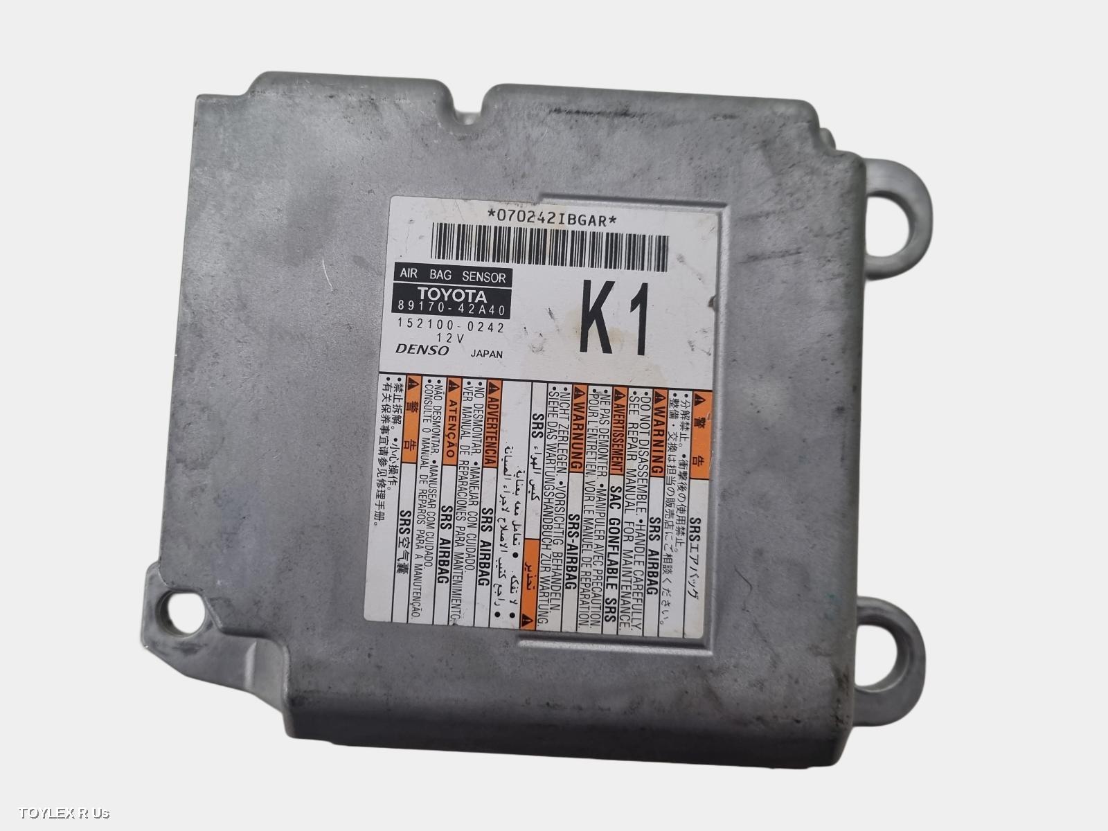 TOYOTA RAV4 2022 Airbag Module/Sensor MODULE, HYBRID, XA50