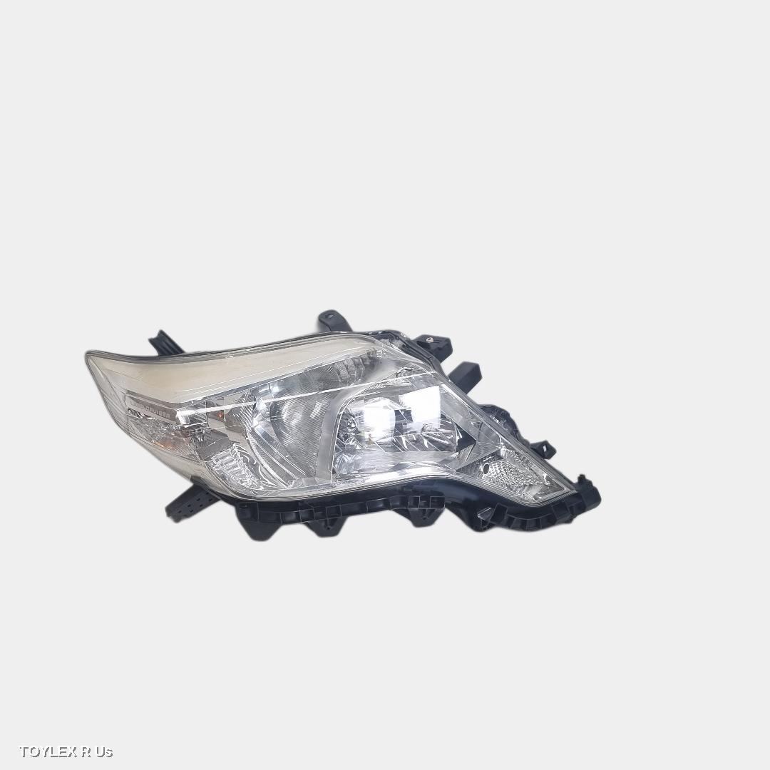 TOYOTA PRADO 2016 Right Headlamp 150 SERIES, GX/GXL, HALOGEN TYPE