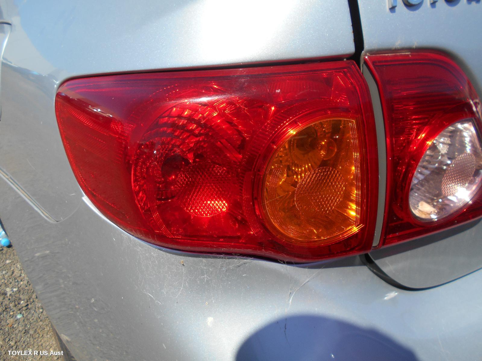 TOYOTA COROLLA 2008 Left Taillight ZRE152/153R, SEDAN