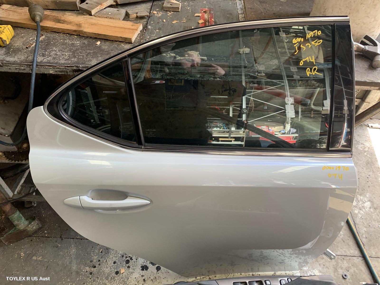 LEXUS IS250/IS250C 2007 Right Rear Door Sliding IS250/IS350/IS F, GSE20R/GSE21R/USE20R, SEDAN