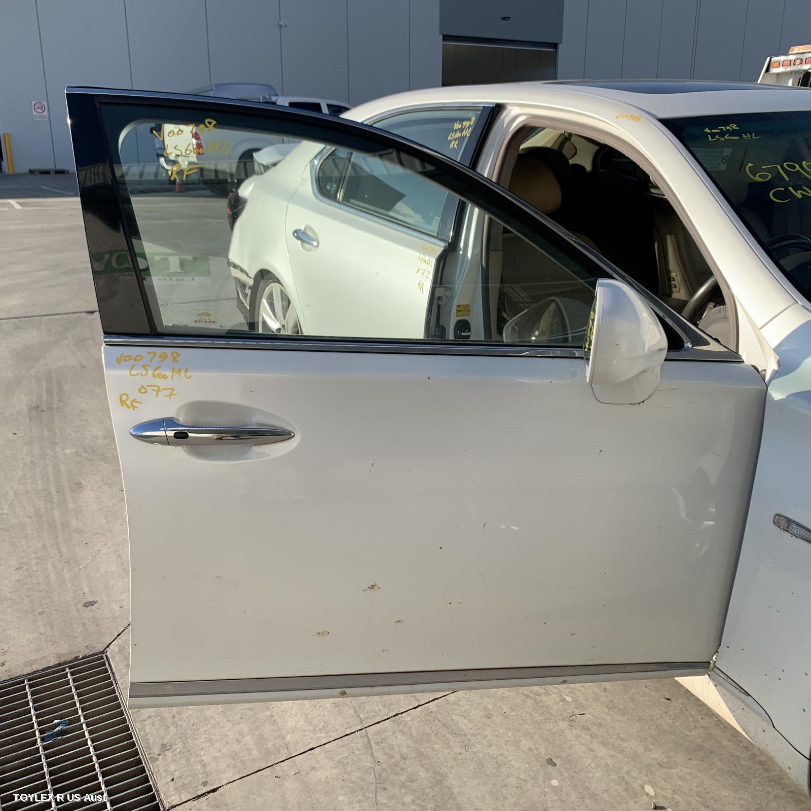 LEXUS LS SERIES 2007 Right Front Door LS460/LS600HL