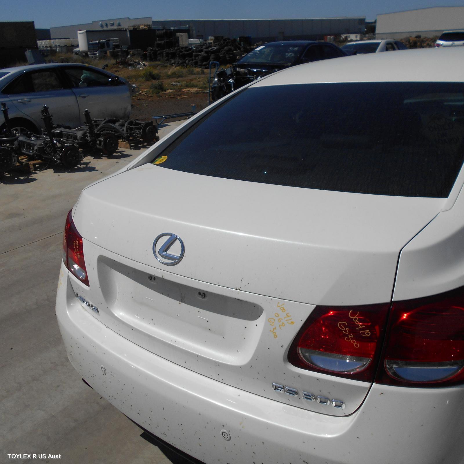 LEXUS GS 2006 Bootlid/Tailgate BOOTLID, 190 SERIES, NON SPOILER, W/ CAMERA TYPE