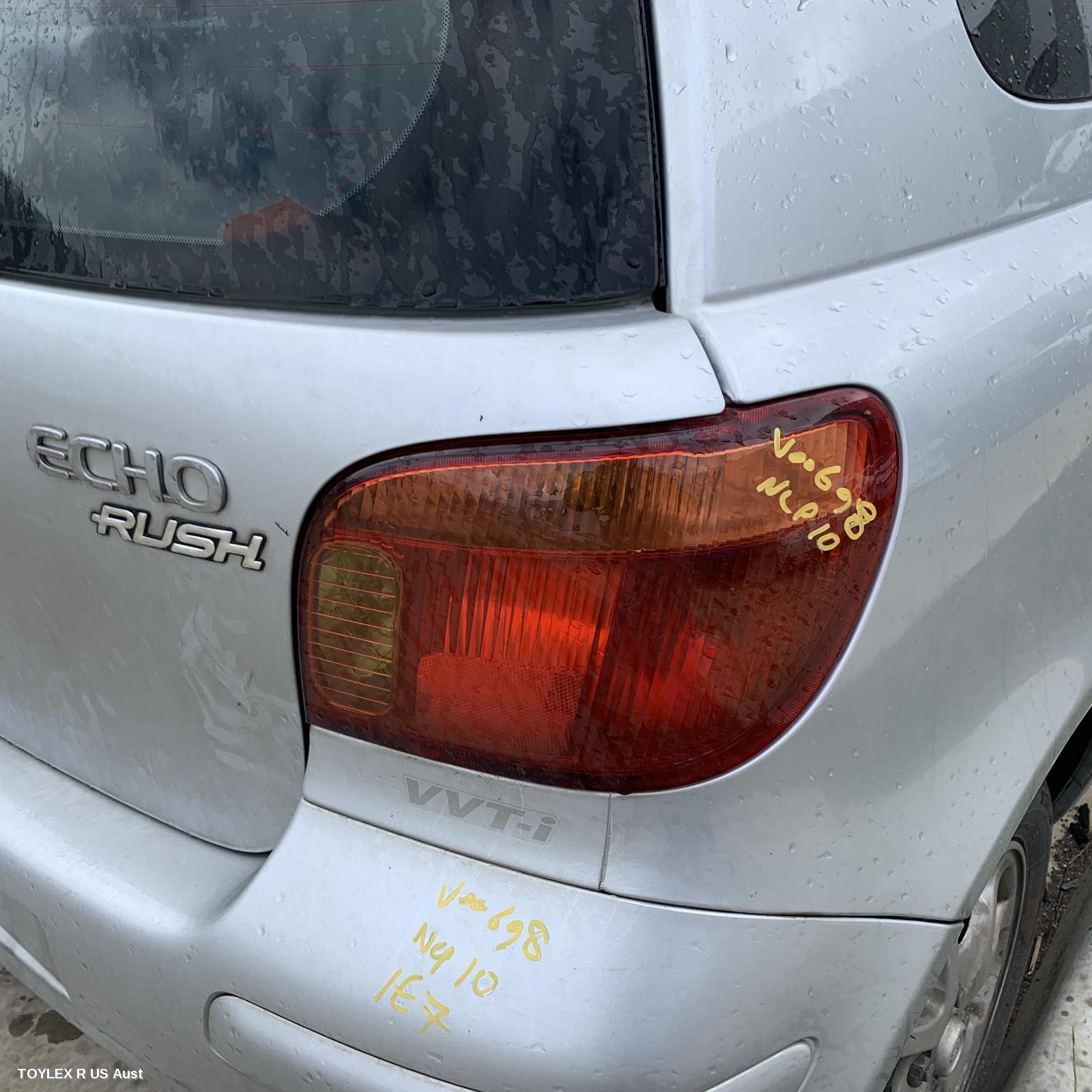 TOYOTA ECHO 2005 Right Taillight NCP#, HATCH, LENS# 52-049