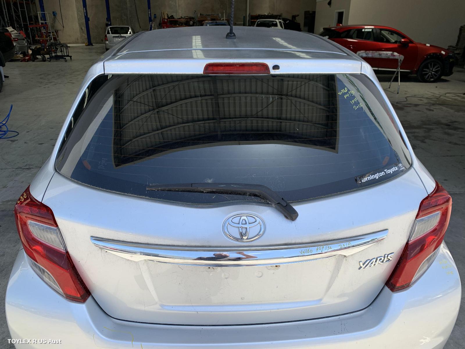 TOYOTA YARIS 2016 Bootlid/Tailgate TAILGATE, NCP13#, ASCENT/SX, HATCH, NON SPOILER TYPE