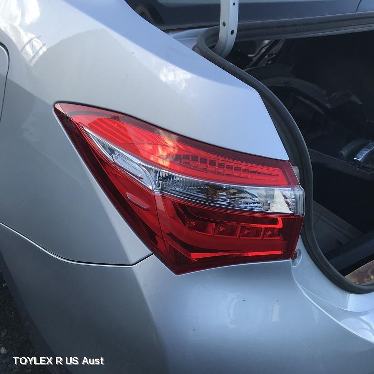 TOYOTA COROLLA 2014 Left Taillight ZRE172R, SEDAN