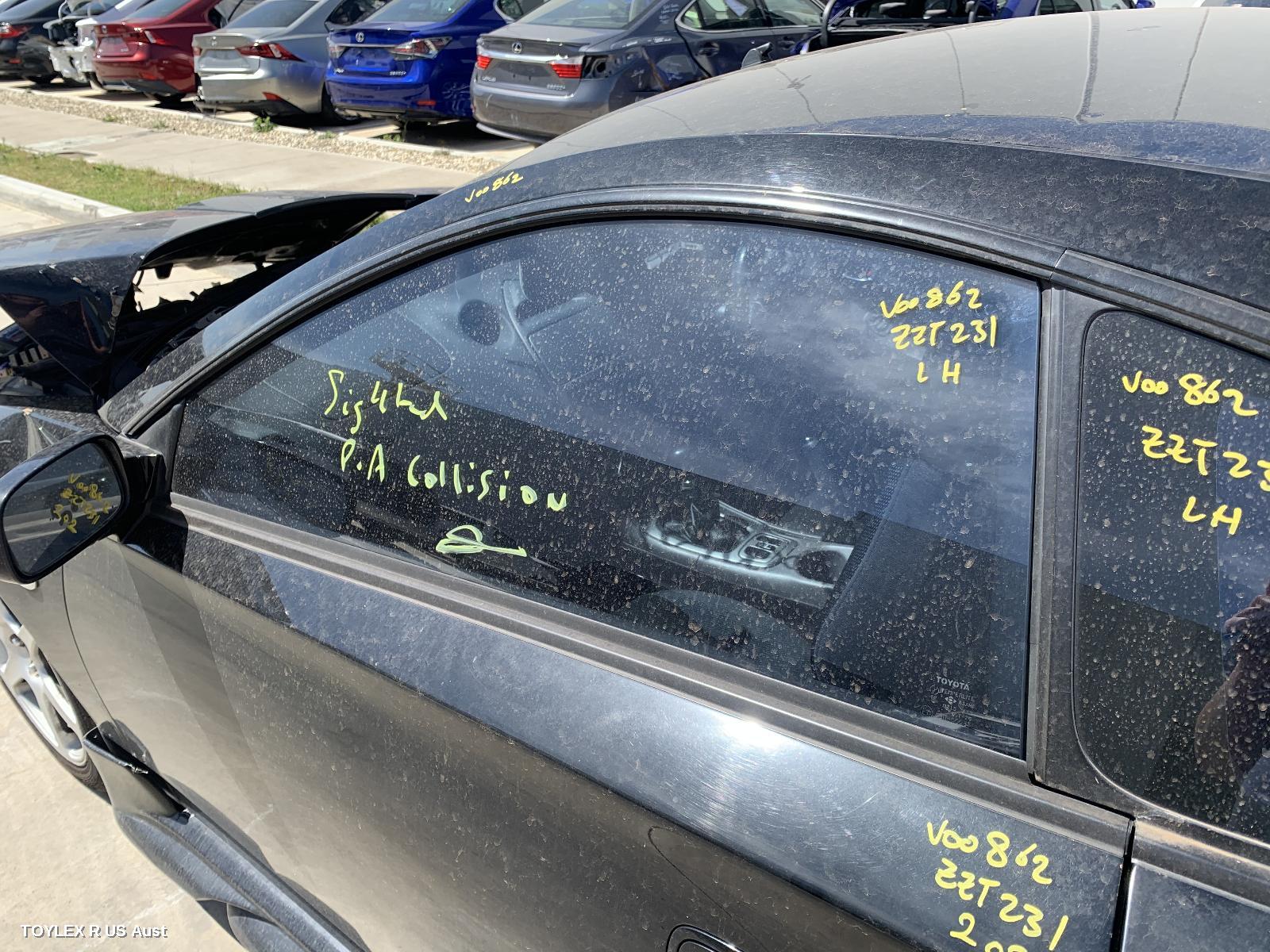 TOYOTA CELICA 2000 Left Front Door Window ZZT231