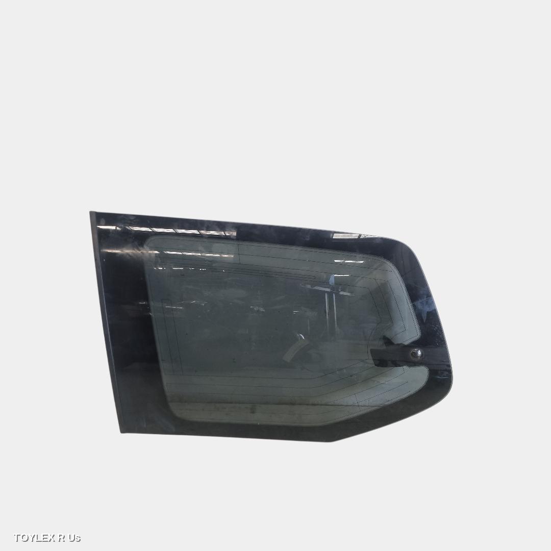 TOYOTA PRADO 2004 Left Rear Side Glass 120 SERIES, GRANDE TYPE (FACTORY TINT), BLACK WIRE LINES