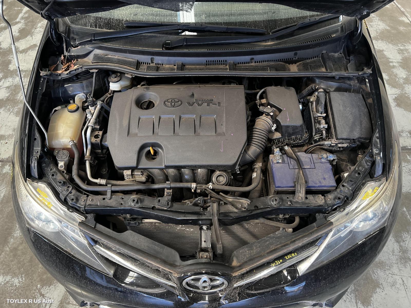 TOYOTA COROLLA 2012 Engine PETROL, 1.8, 2ZR-FE, NON BELT TENSIONER TYPE, 182R HATCH