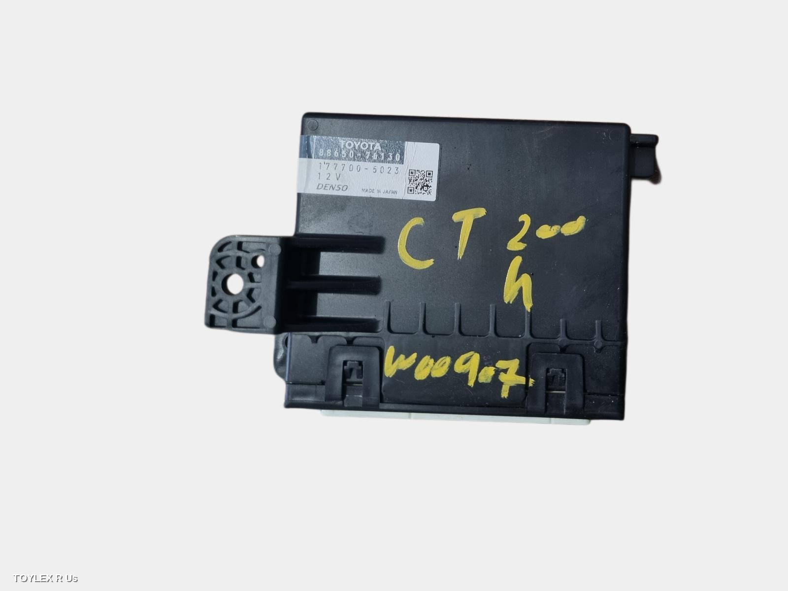 LEXUS CT200H 2012 Misc Switch/Relay ZWA10