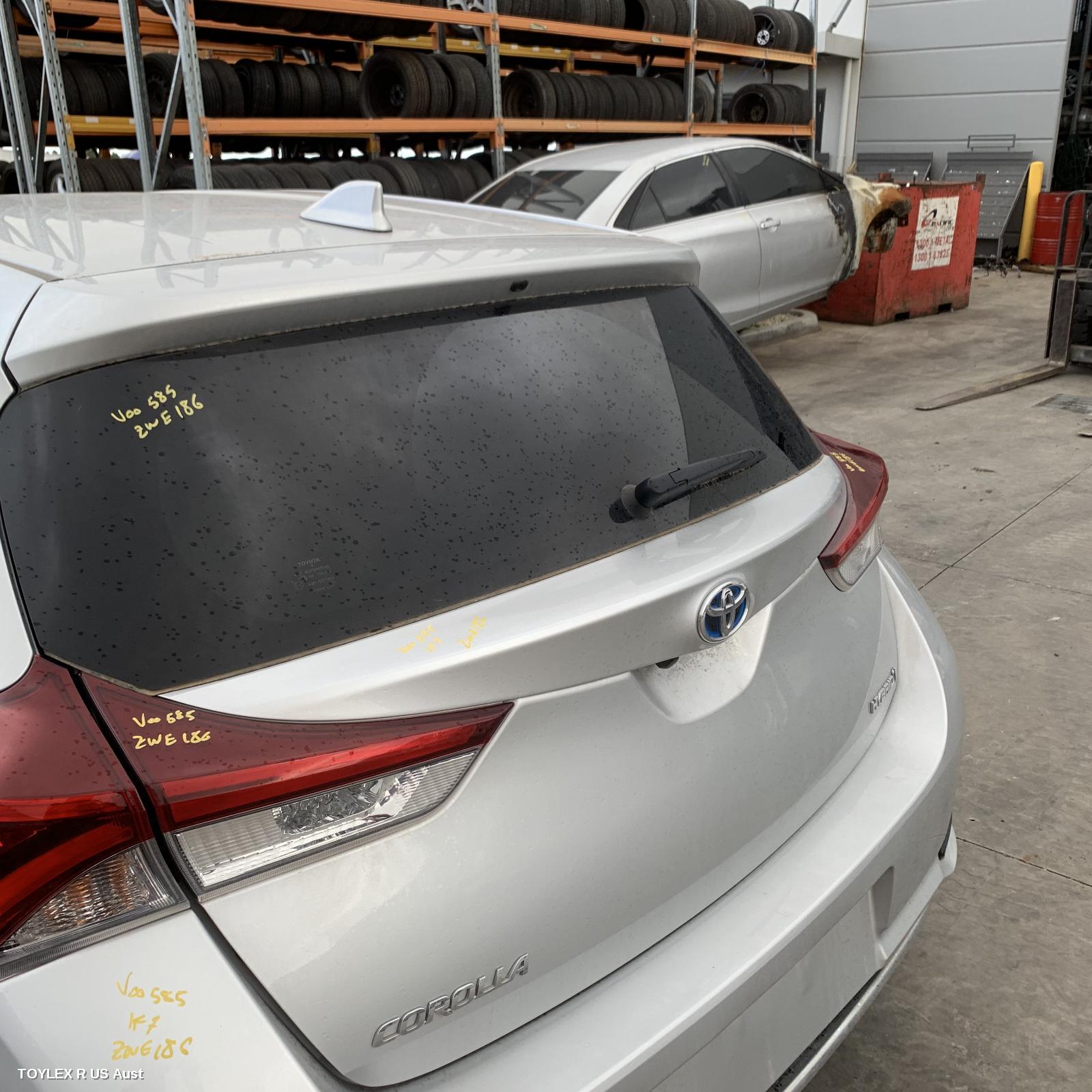 TOYOTA COROLLA 2018 Bootlid/Tailgate TAILGATE, ZRE182R/ZWE186R