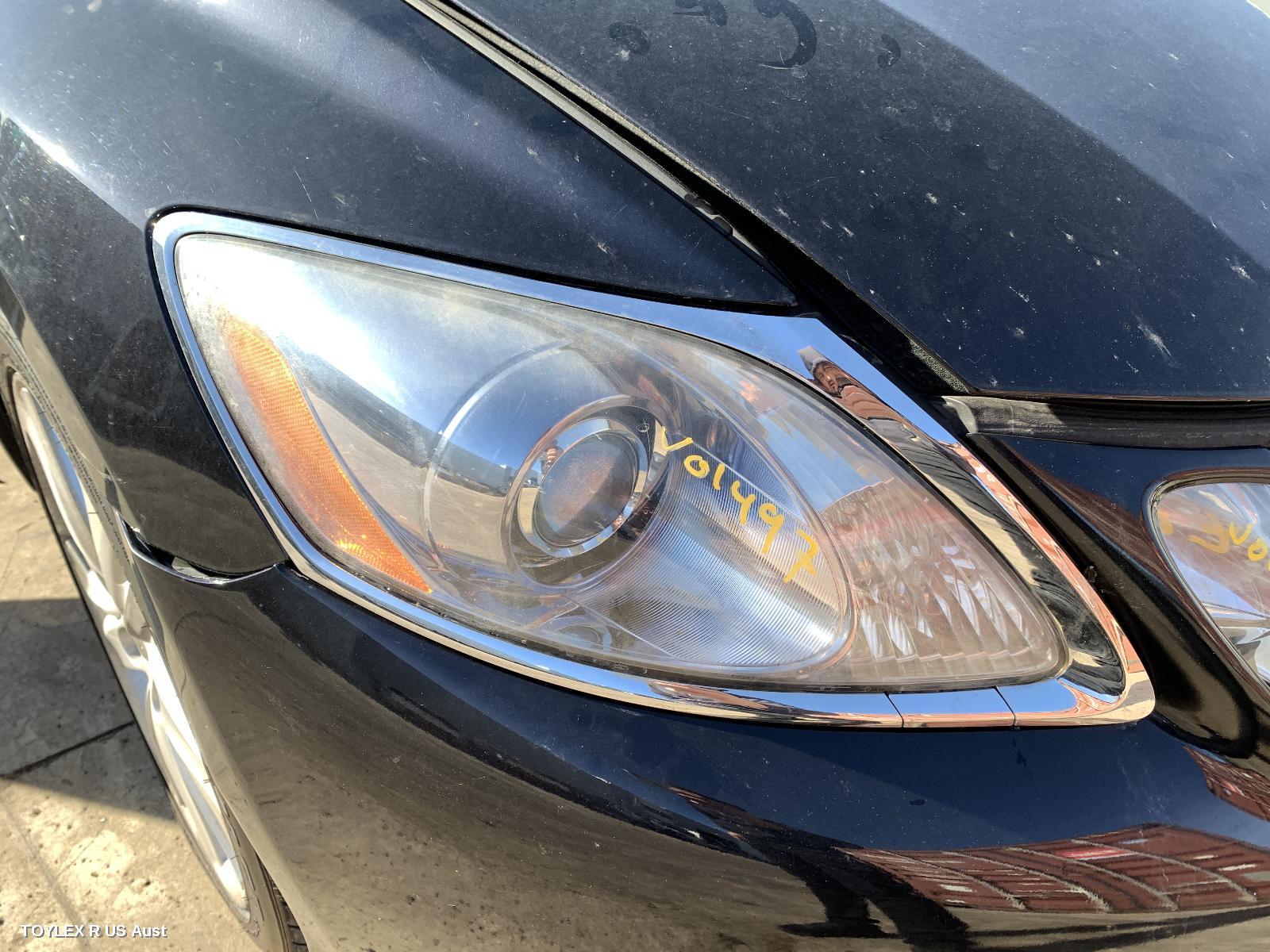 LEXUS GS 2010 Right Headlamp 190 SERIES, XENON TYPE