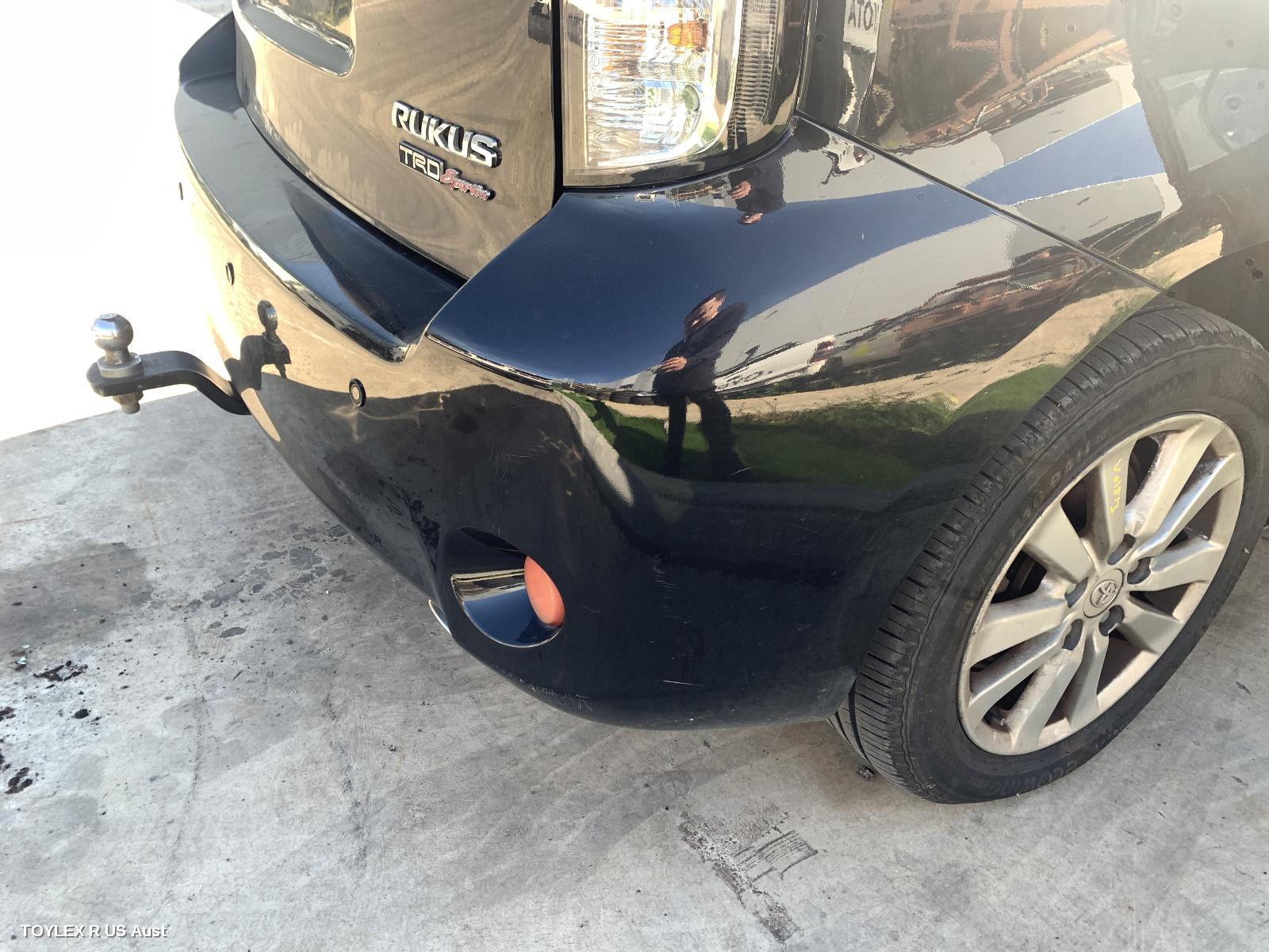 TOYOTA RUKUS 2011 Rear Bumper AZE151R, W/ PARK SENSORS TYPE