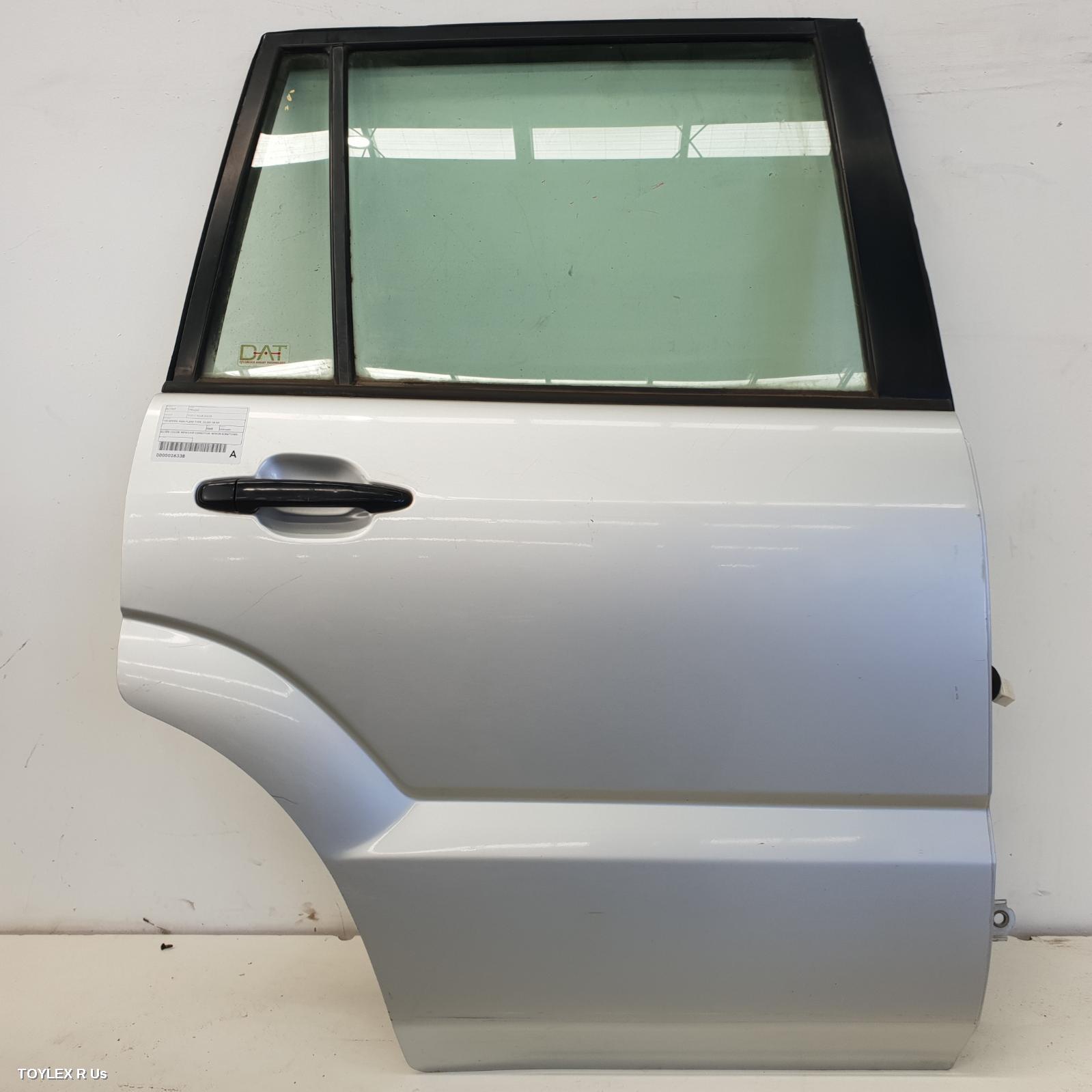 TOYOTA PRADO 2005 Right Rear Door Sliding 120 SERIES, NON FLARE TYPE