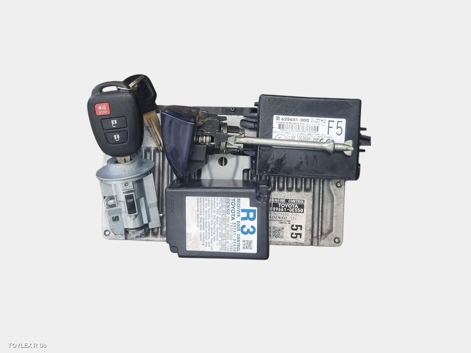 TOYOTA KLUGER 2014 Ecu ENGINE ECU, 3.5, PETROL, 2GR-FE, SEC SET (ECU/IMM/READER/KEY), GSU50/GSU55