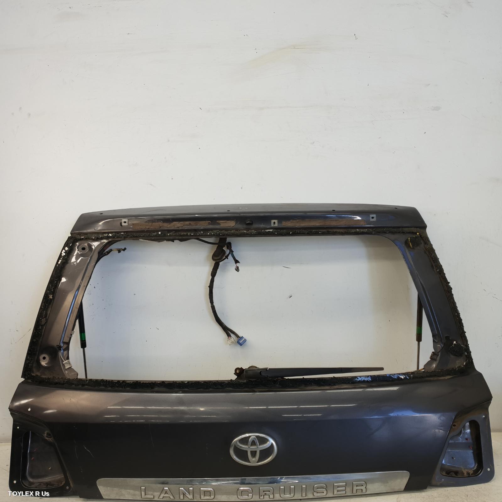 TOYOTA LANDCRUISER 2014 Bootlid/Tailgate 200 SERIES, UPPER TAILGATE, NON POWER LIFTGATE, NON CAMERA TYPE