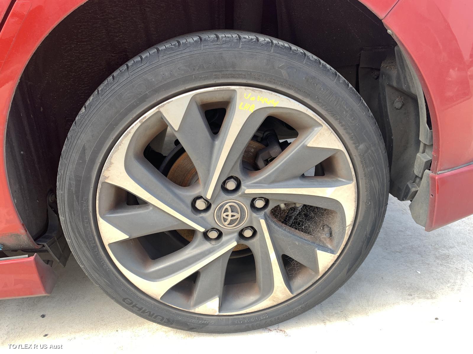 TOYOTA COROLLA 2016 Wheel Mag FACTORY, 17X7IN, ZRE182R, HATCH