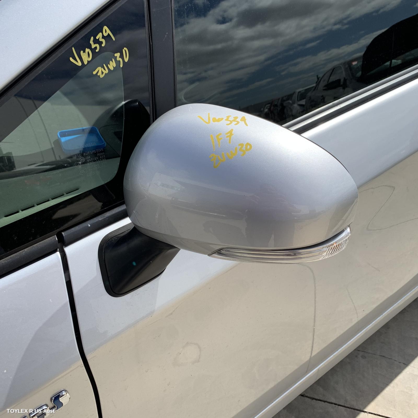 TOYOTA PRIUS 2012 Left Door Mirror ZVW30R