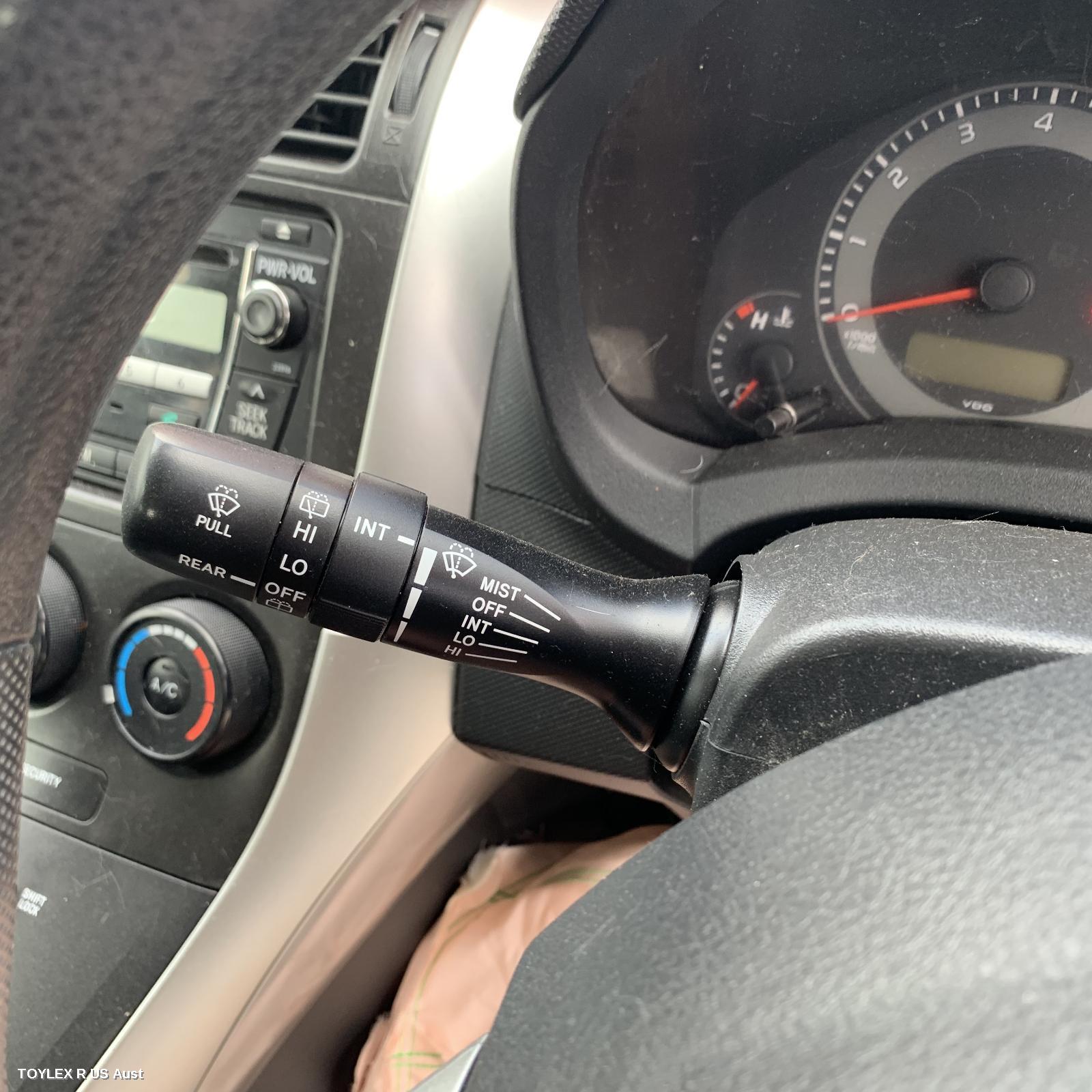 TOYOTA COROLLA 2010 Combination Switch WIPER SWITCH, ZRE152/153R, NON RAIN SENSOR TYPE