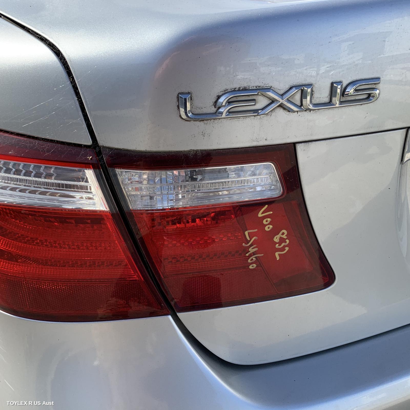 LEXUS LS SERIES 2007 Rear Garnish LS460, BOOTLID LAMP (LH SIDE), 40 SERIES