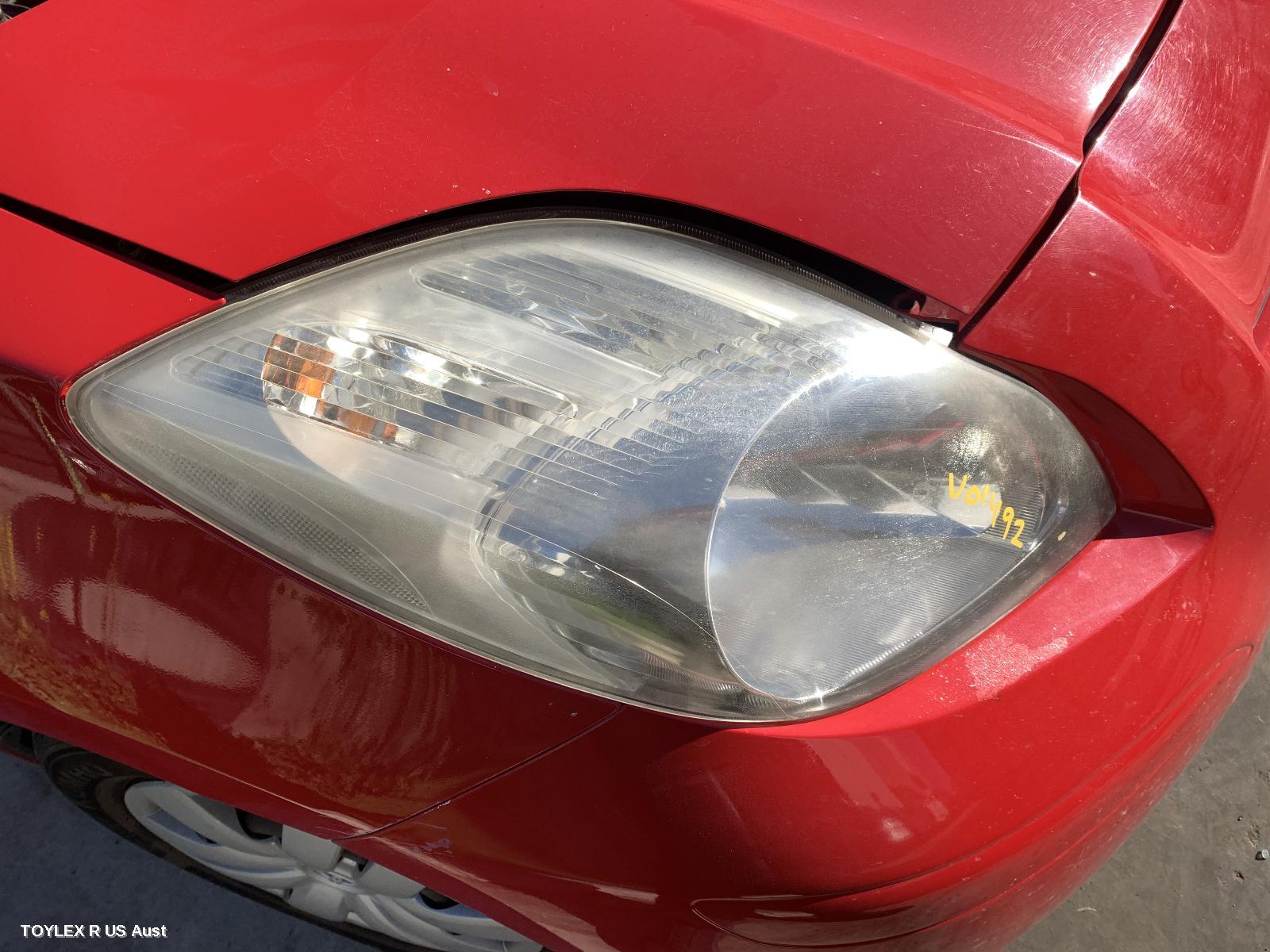 TOYOTA YARIS 2010 Right Headlamp NCP9#, HATCH, NON HID, ELECT ADJ, LENS# 52-184