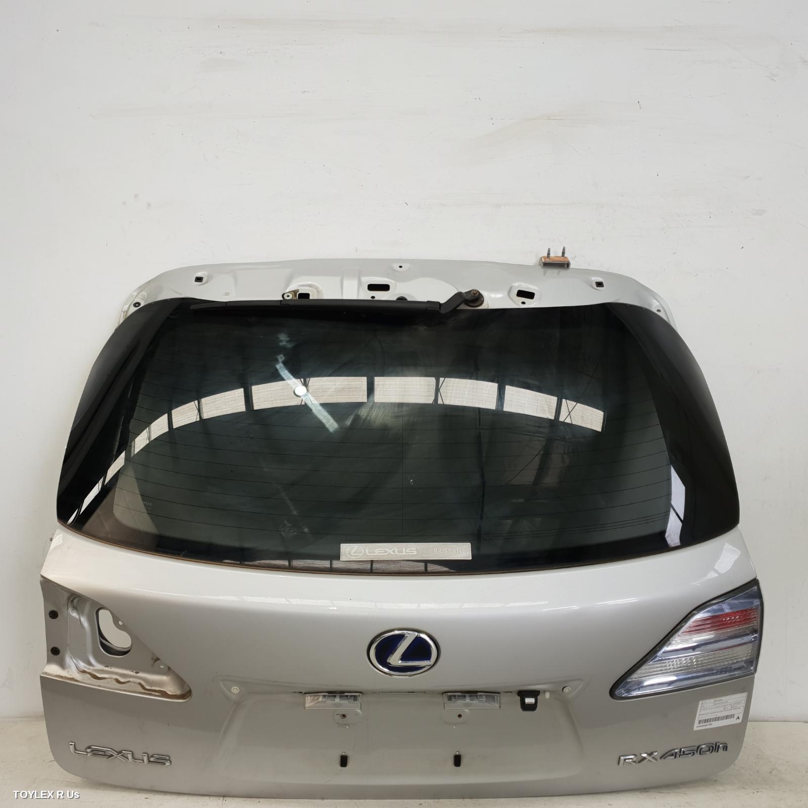 LEXUS RX SERIES 2012 Bootlid/Tailgate TAILGATE, AL10, W/ POWER LIFTGATE TYPE