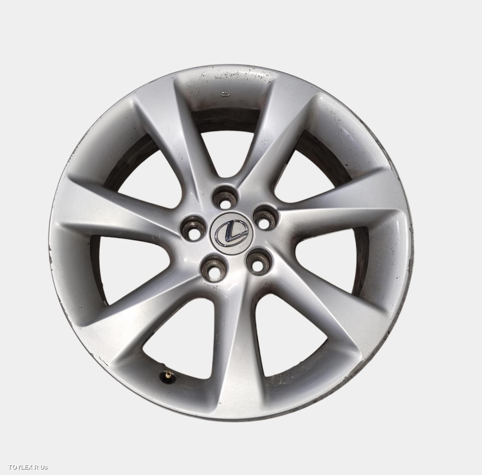 LEXUS RX SERIES 2010 Wheel Mag FACTORY, 19X7.5IN, 7 SPOKE, RX350/RX450H, AL10