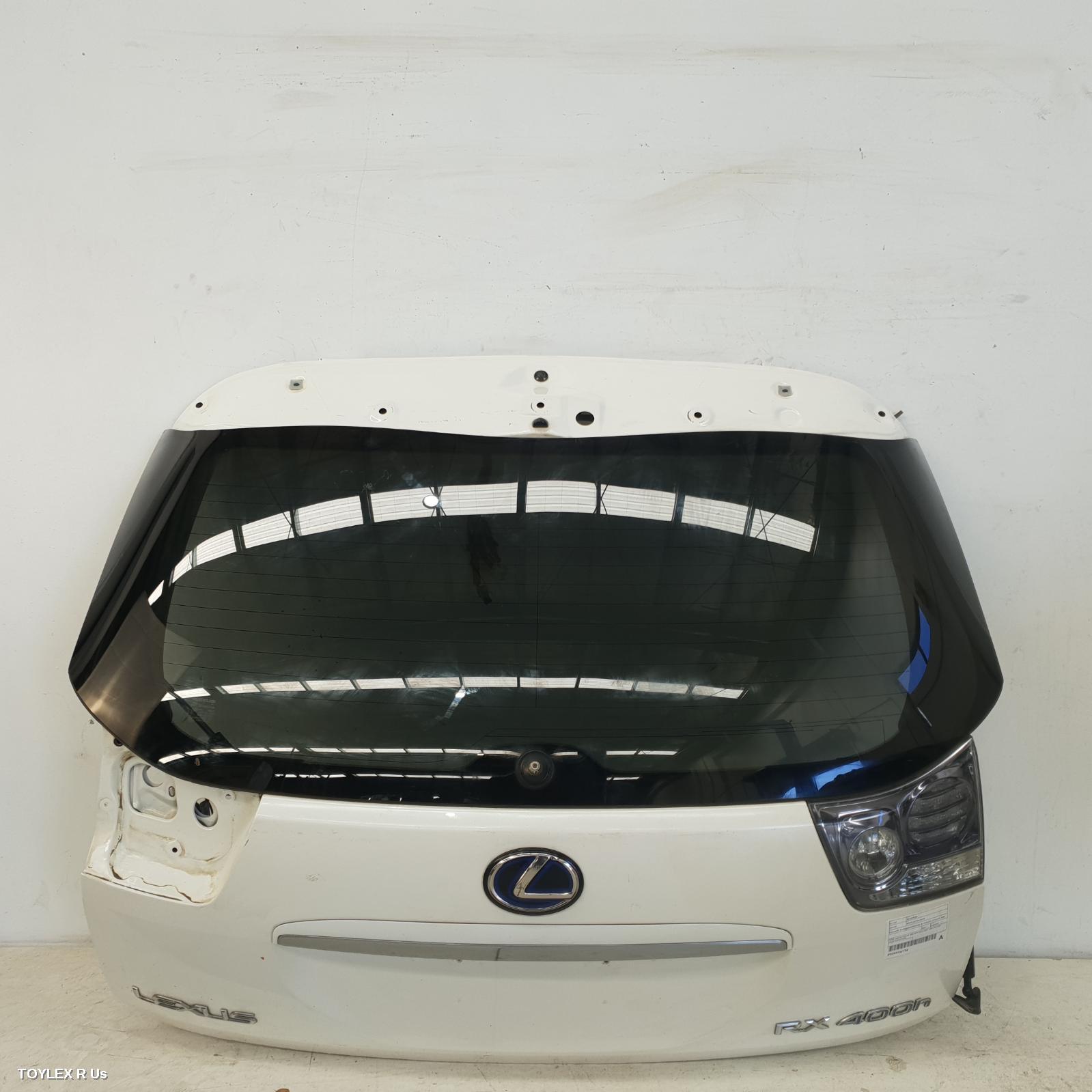 LEXUS RX SERIES 2007 Bootlid/Tailgate TAILGATE, MCU3/GSU3/MHU3#, W/ POWER LIFTGATE, REV CAM & NAV SYSTEM TYPE