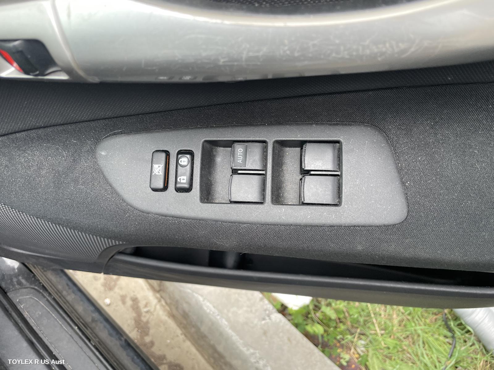 TOYOTA COROLLA 2011 Pwr Dr Wind Switch RH FRONT (MASTER SWITCH), 4 DOOR TYPE, ZRE152