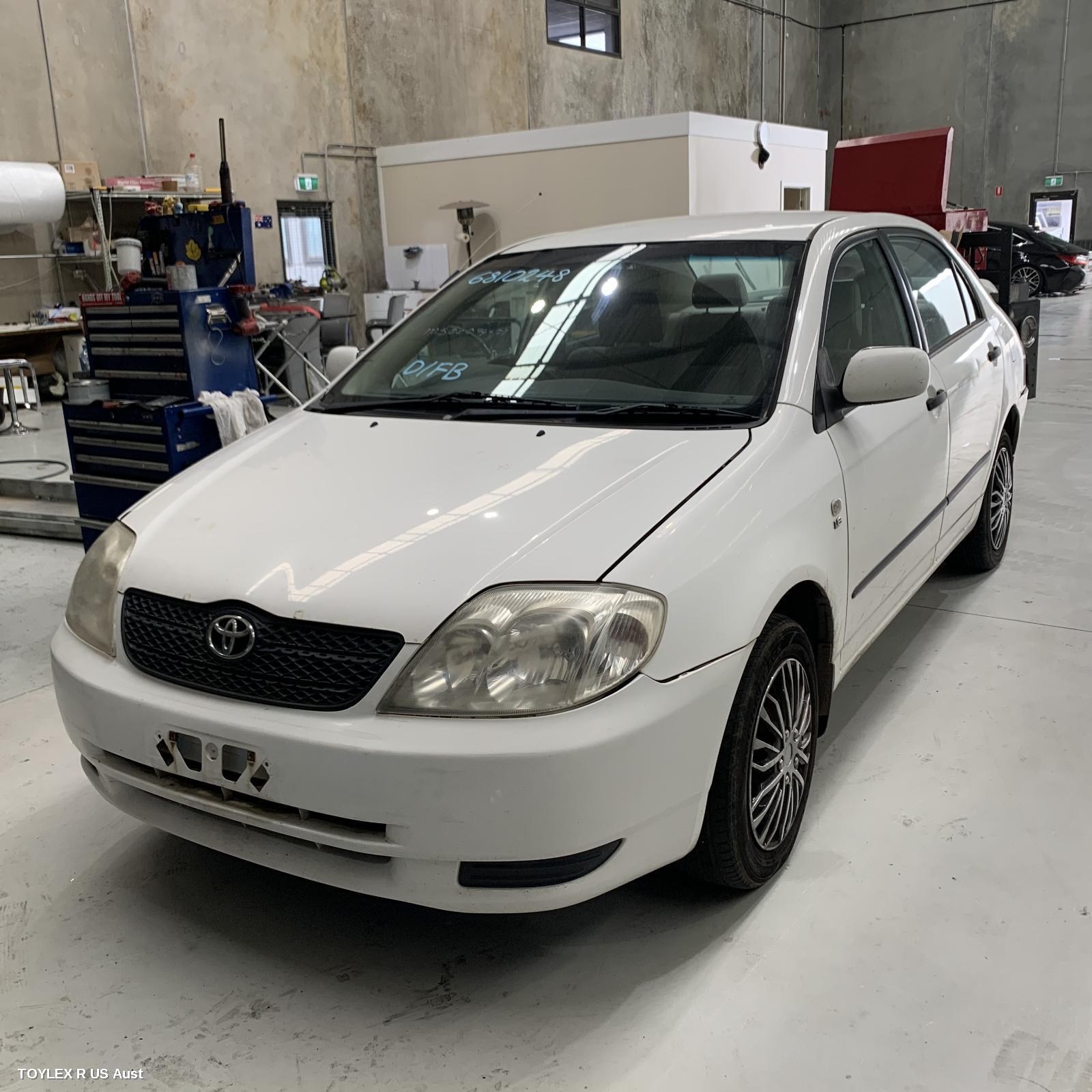 Toyota COROLLA ASCENT SOUTH AFRICA 1ZZ-FE 1.8L Engine Automatic FWD Transmission 12/01 - 06/07