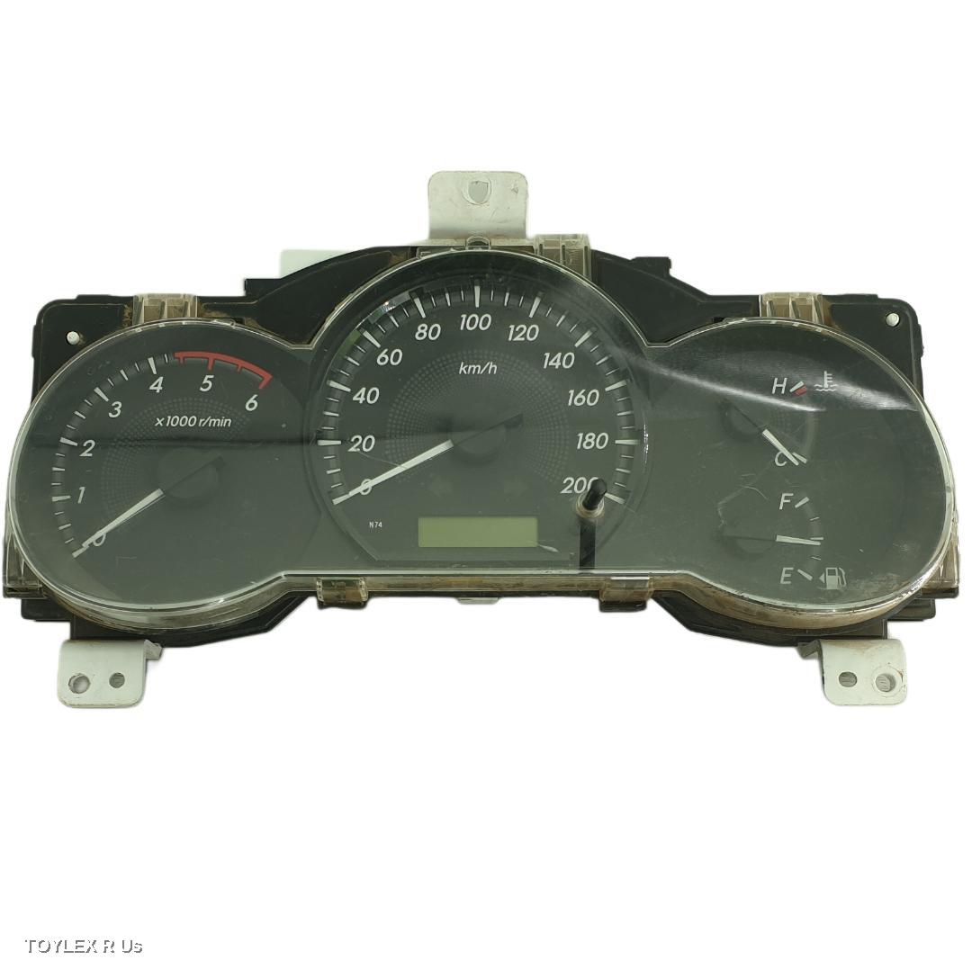 TOYOTA HILUX 2011 Instrument Cluster DIESEL, 3.0, MANUAL T/M, 4WD, SR, P/N N74 ON FACE