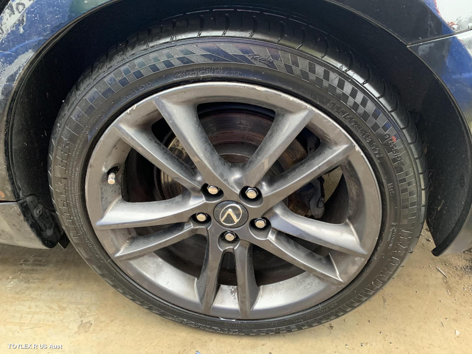 LEXUS IS250/IS250C 2011 Wheel Mag IS250C, FACTORY, REAR, 18X8.5IN, 5 SPOKE, GSE20R