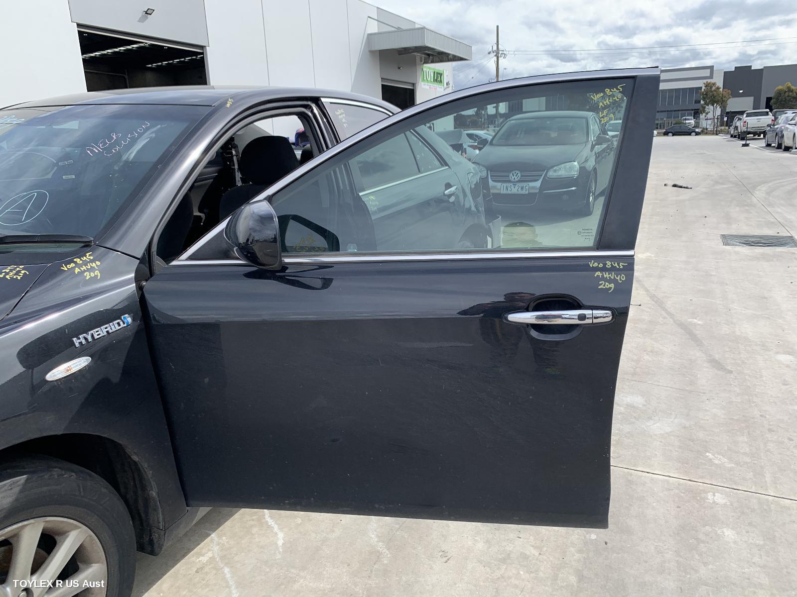 TOYOTA CAMRY 2010 Left Front Door ACV40/AHV40, NON MOULD TYPE