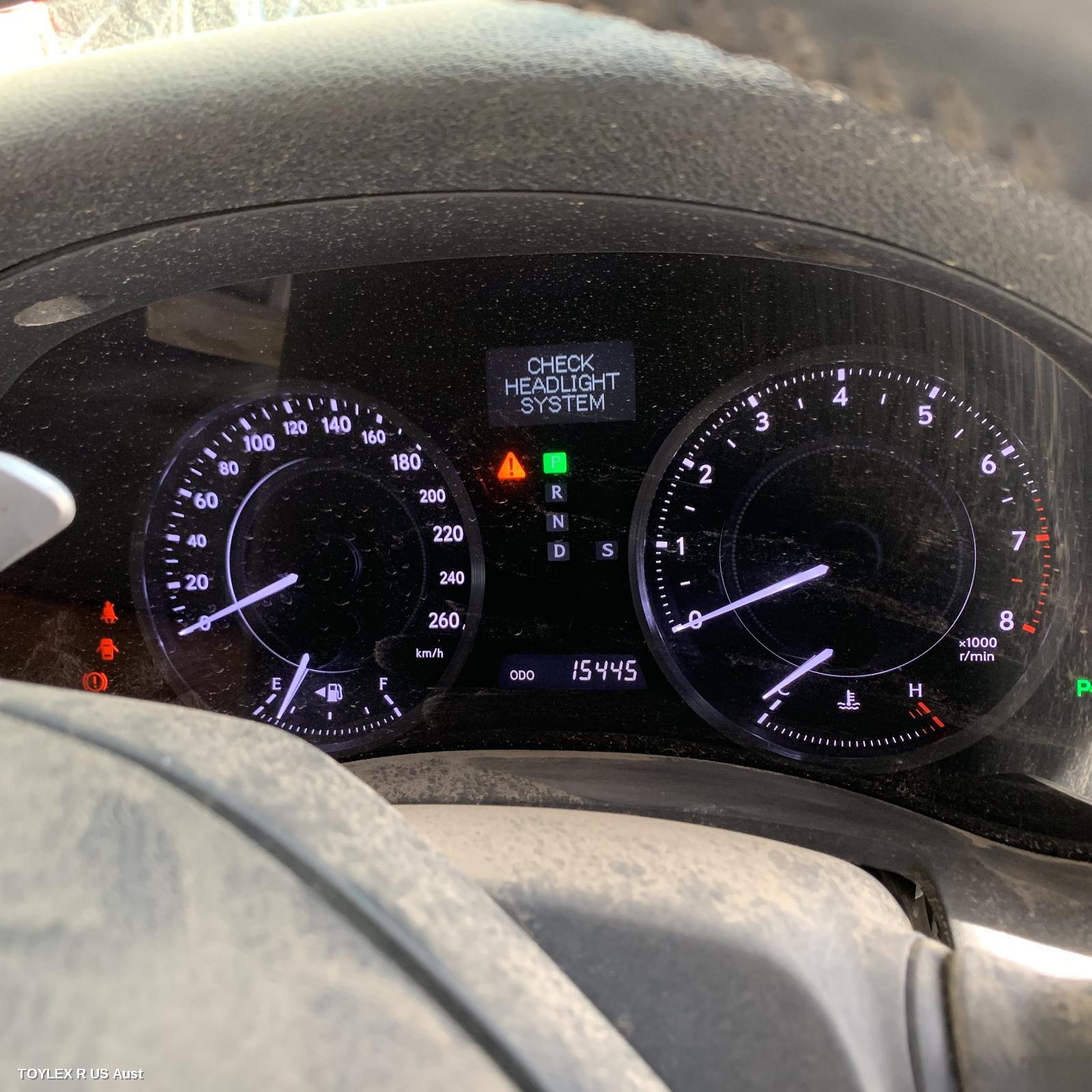 LEXUS IS250/IS250C 2012 Instrument Cluster AUTO T/M, GSE20R