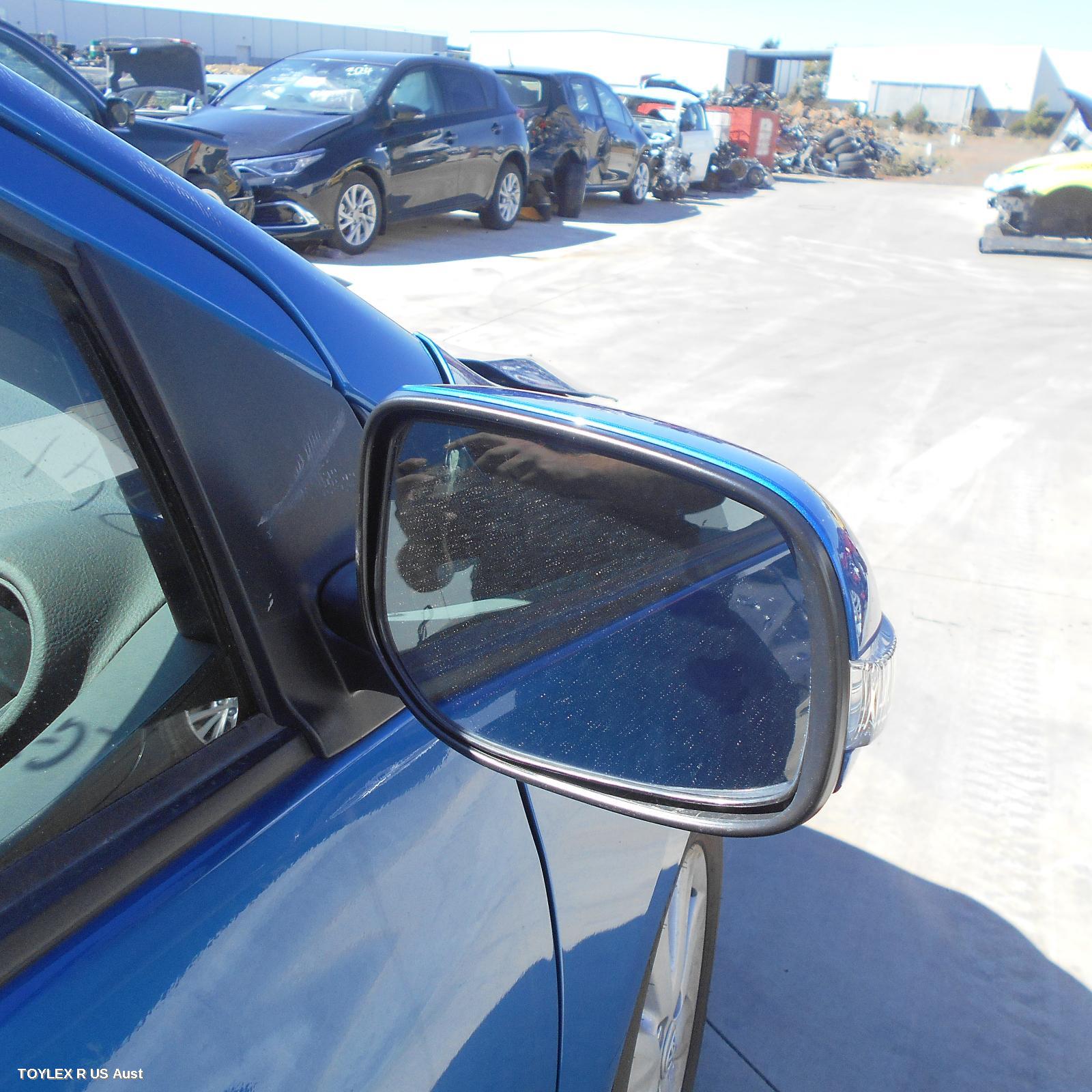 TOYOTA YARIS 2015 Right Door Mirror NCP9#, SEDAN, W/ INDICATOR TYPE, 10/08-06/16 (AUS ONLY)