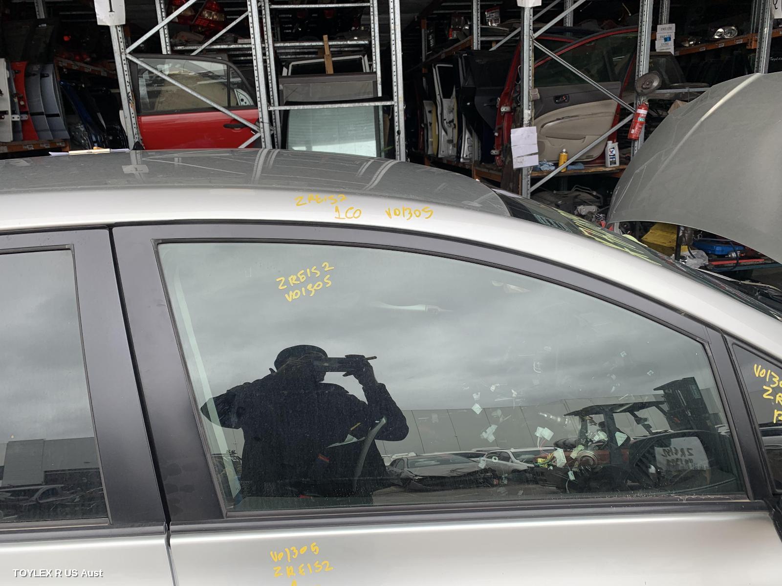 TOYOTA COROLLA 2008 Right Front Door Window ZRE152R, HATCH