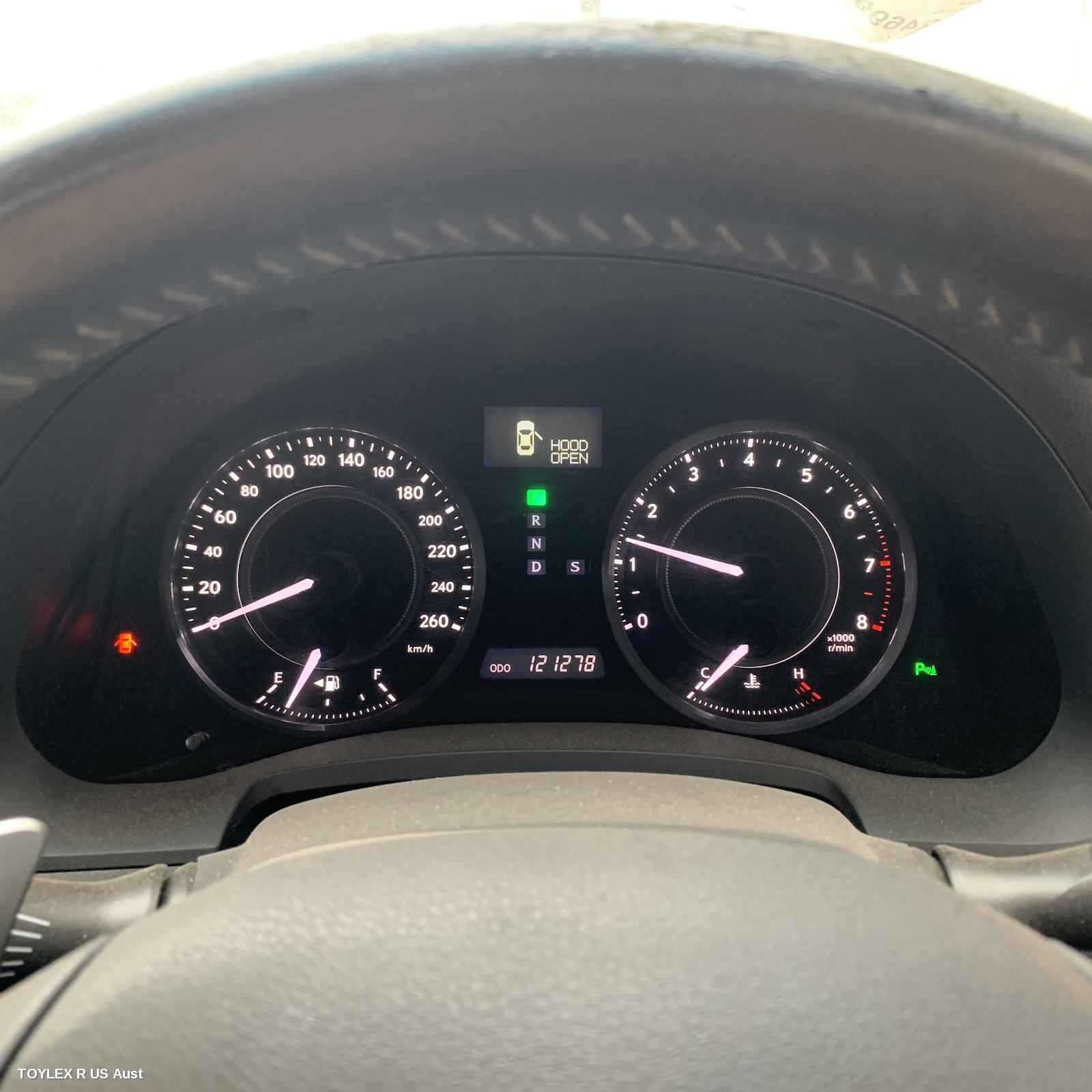 LEXUS IS250/IS250C 2009 Instrument Cluster AUTO T/M, GSE20R