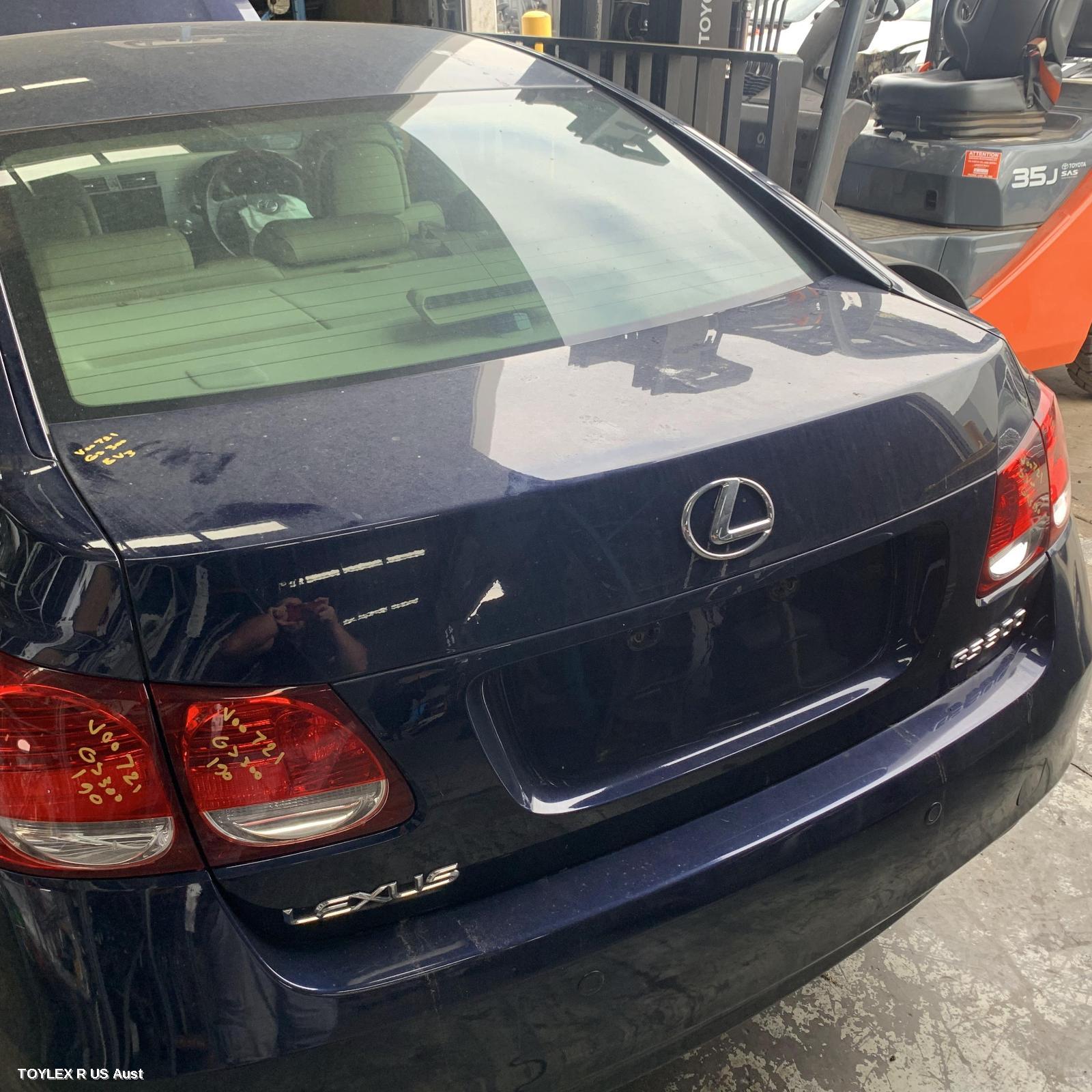 LEXUS GS 2011 Bootlid/Tailgate BOOTLID, 190 SERIES, NON SPOILER, W/ CAMERA TYPE