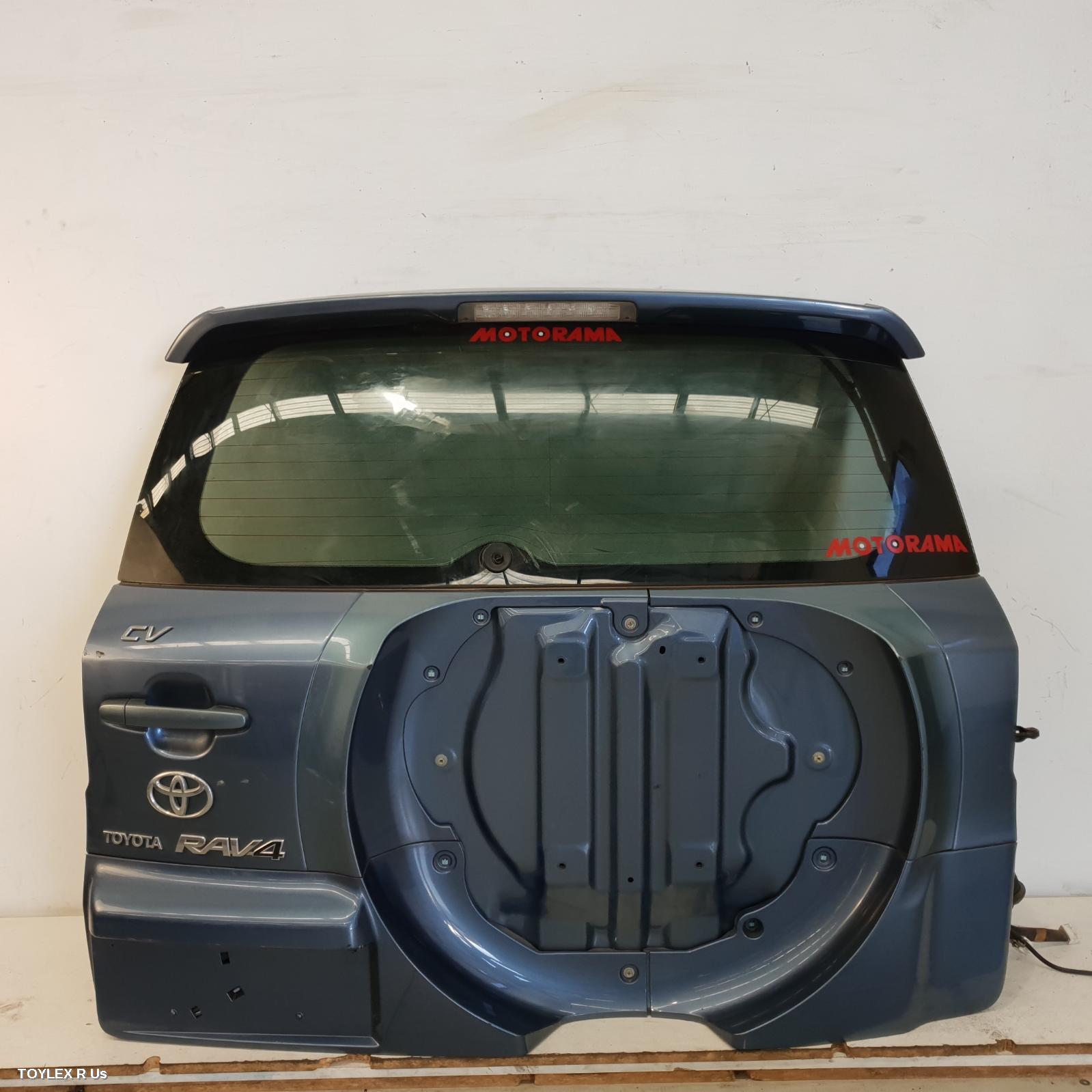 TOYOTA RAV4 2008 Bootlid/Tailgate TAILGATE, ACA33, SPOILERED TYPE