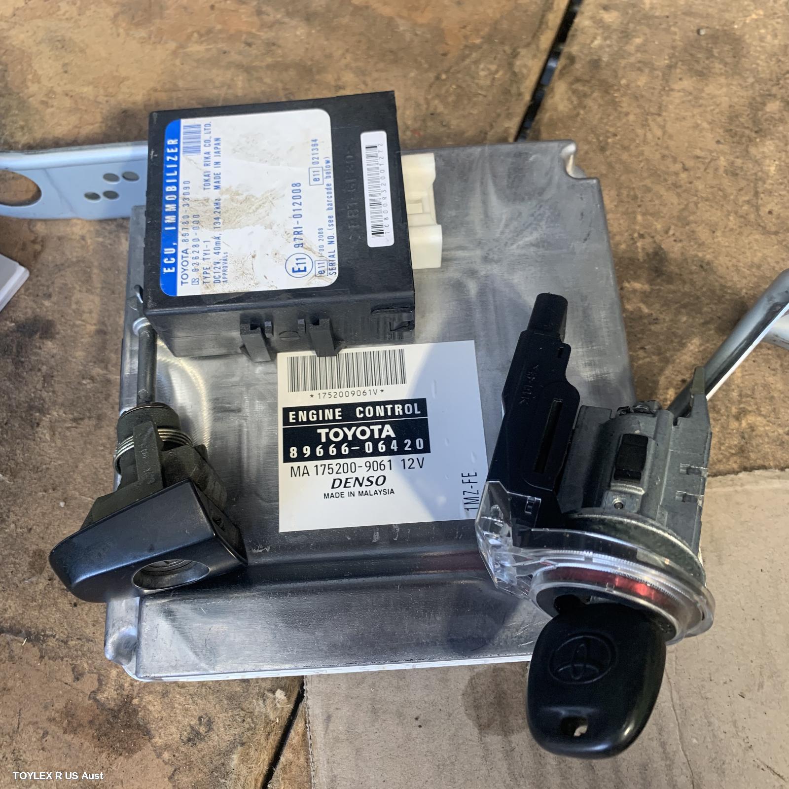 TOYOTA CAMRY 2003 Ecu ENGINE ECU, SK36, 3.0, 1MZ-FE, AUTO T/M TYPE, SEC SET (ECU/IMM/READER/KEY)