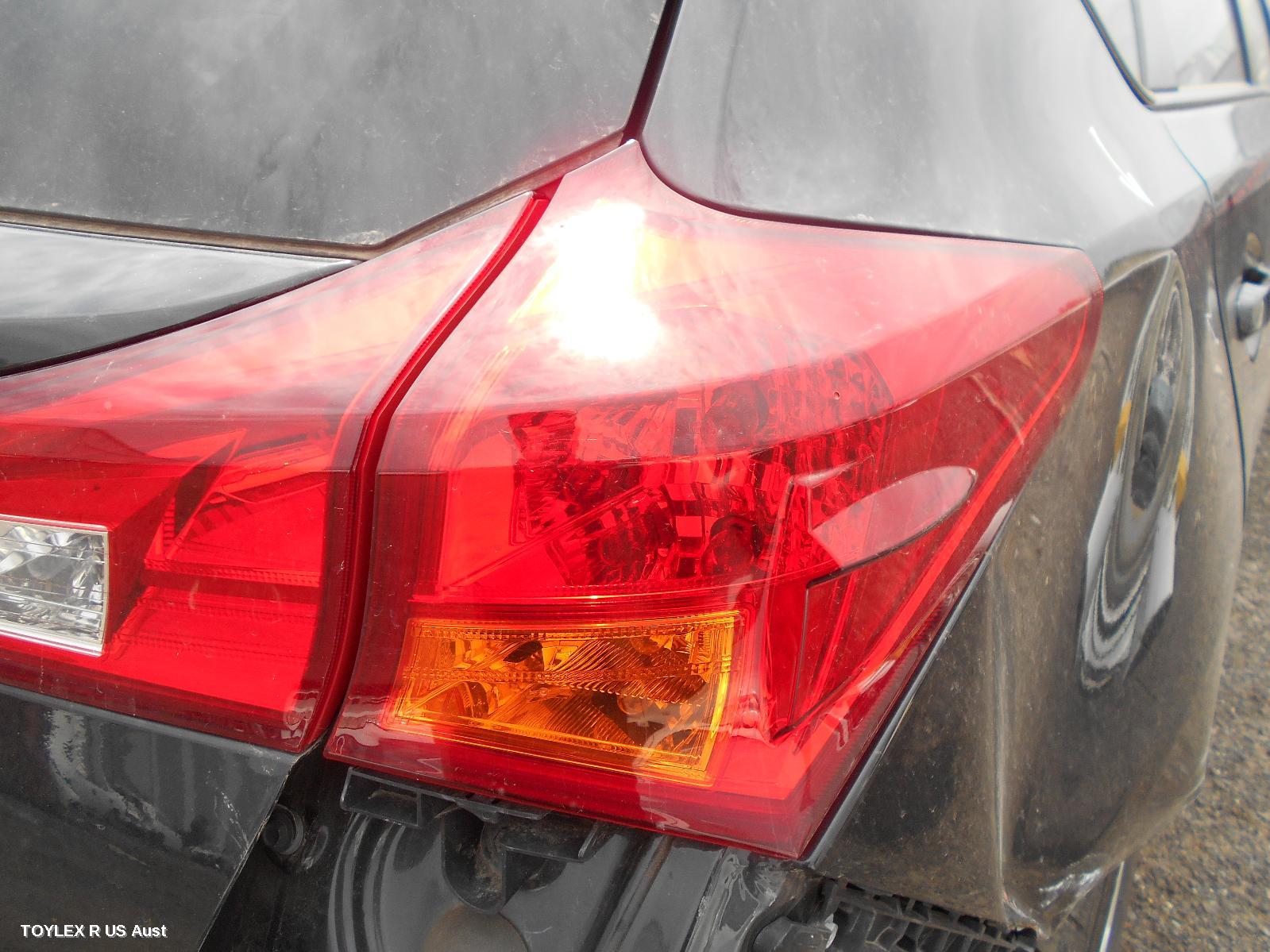 TOYOTA COROLLA 2013 Right Taillight ZRE182R/ZWE186R, HATCH