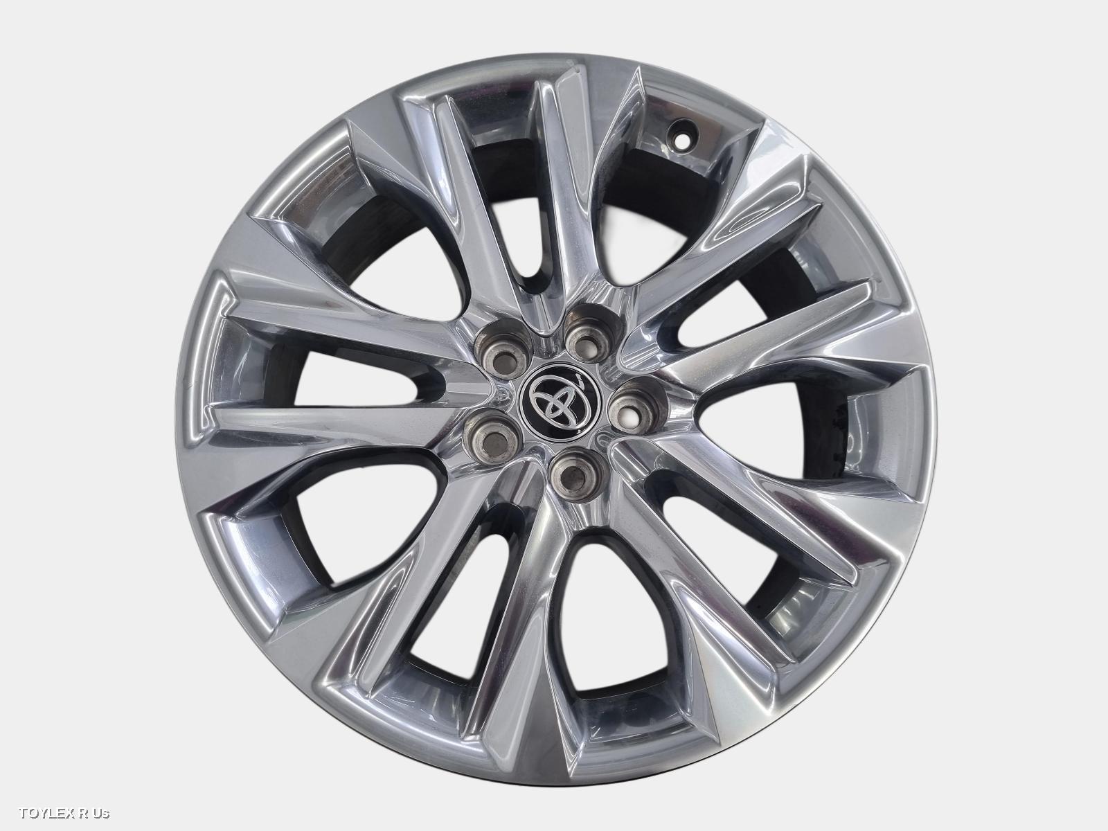 TOYOTA KLUGER 2022 Wheel Mag FACTORY, 20X8IN, 5 V SPOKE, XU70 SERIES