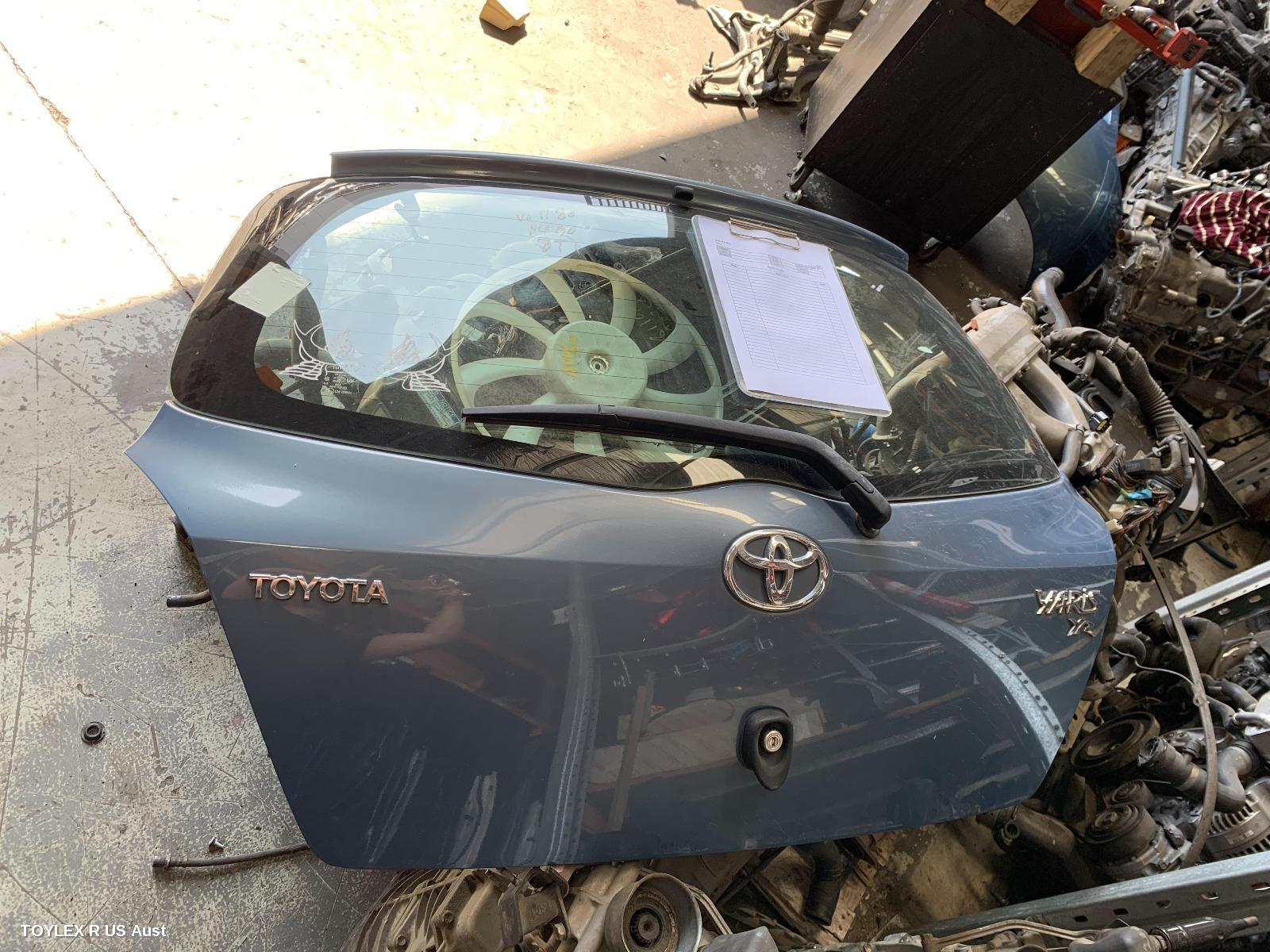 TOYOTA YARIS 2010 Bootlid/Tailgate TAILGATE, NCP9#, HATCH, NON SPOILER TYPE, 10/05-07/11 (AUS ONLY)