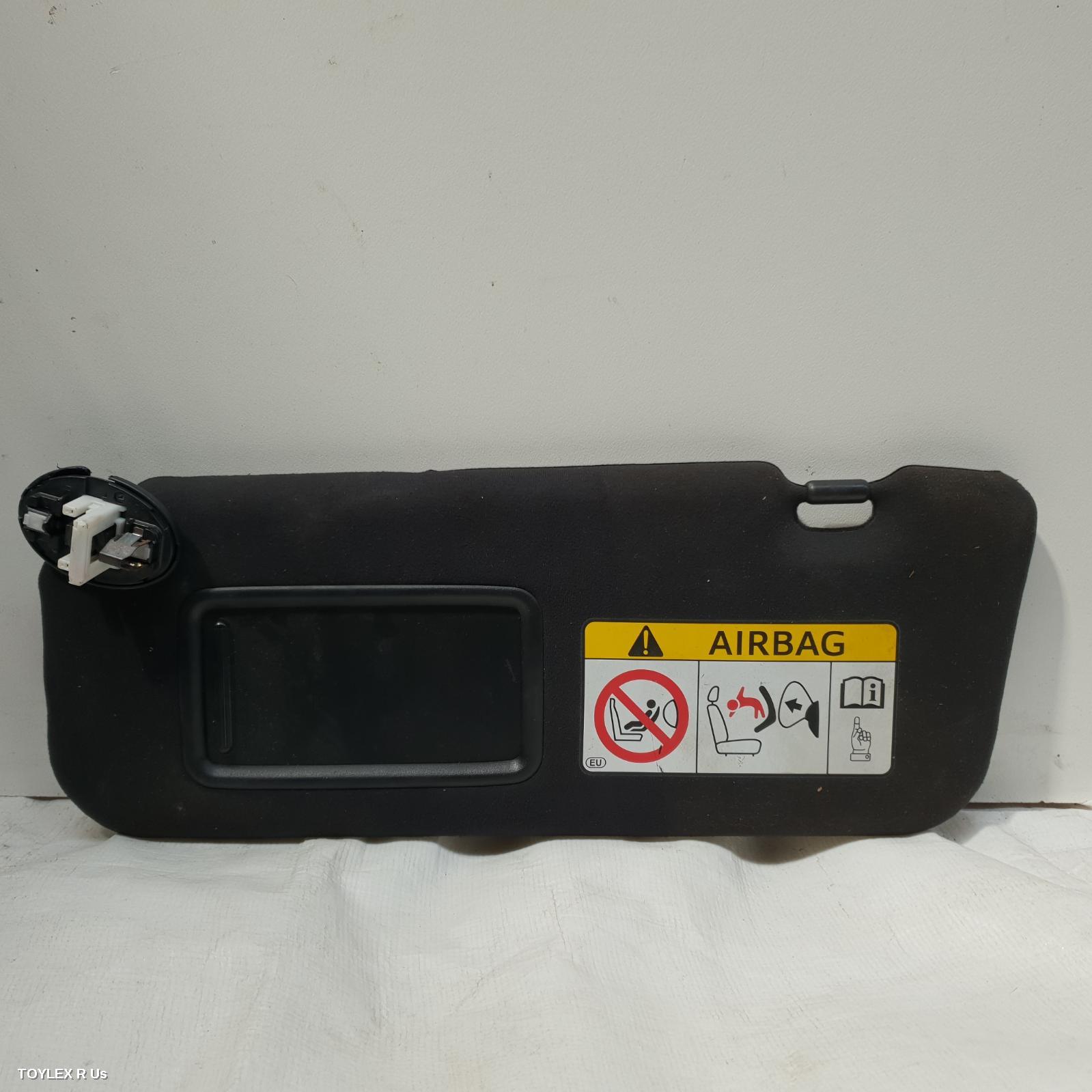 TOYOTA TARAGO 2016 Sunvisor ACR50R, LH SIDE, BLACK