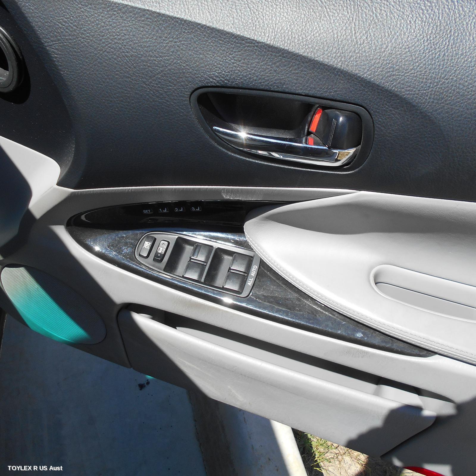 LEXUS GS 2006 Pwr Dr Wind Switch RH FRONT (MASTER SWITCH), 190 SERIES