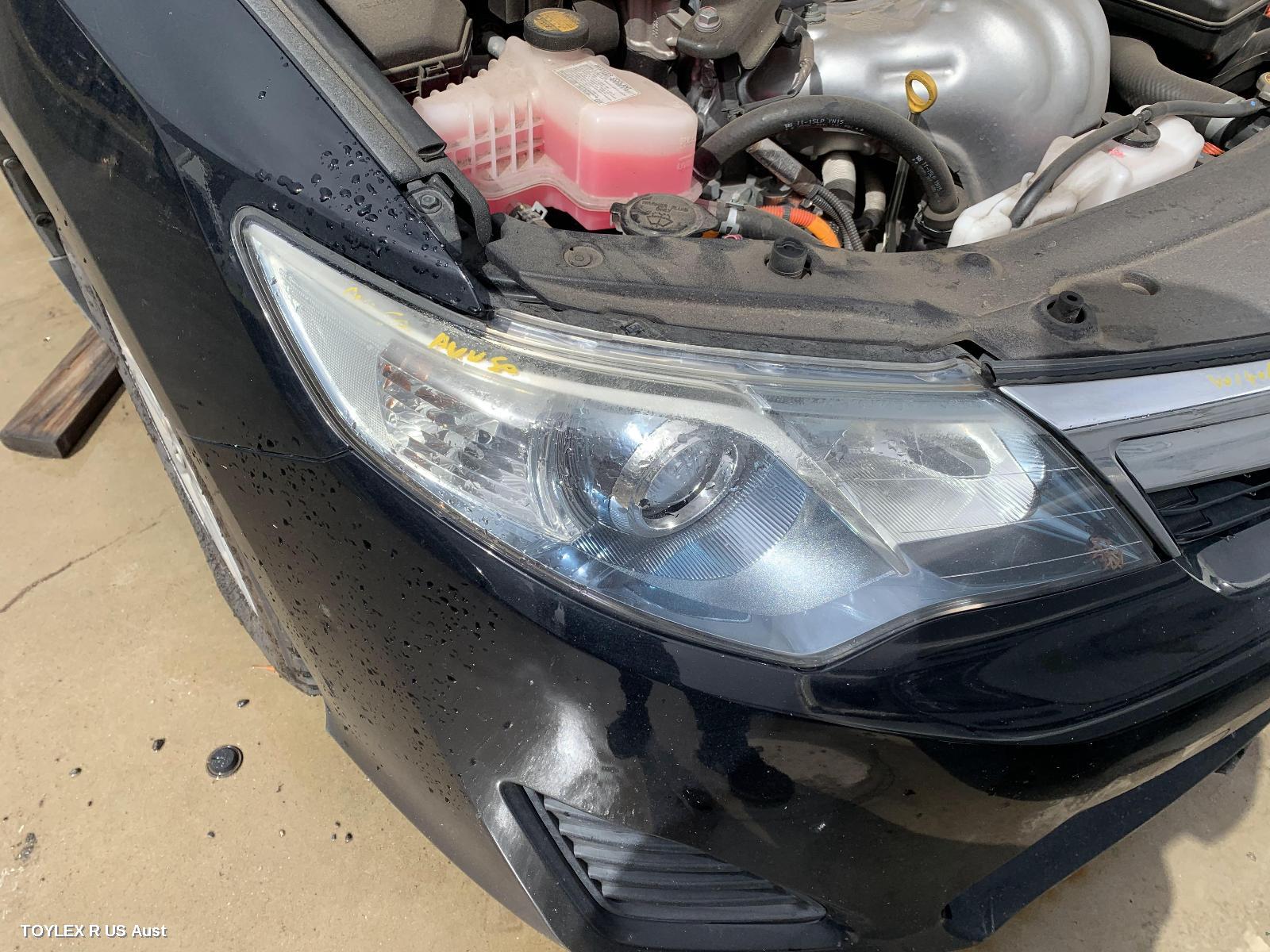 TOYOTA CAMRY 2012 Right Headlamp AVV50, HYBRID, BLACK TYPE