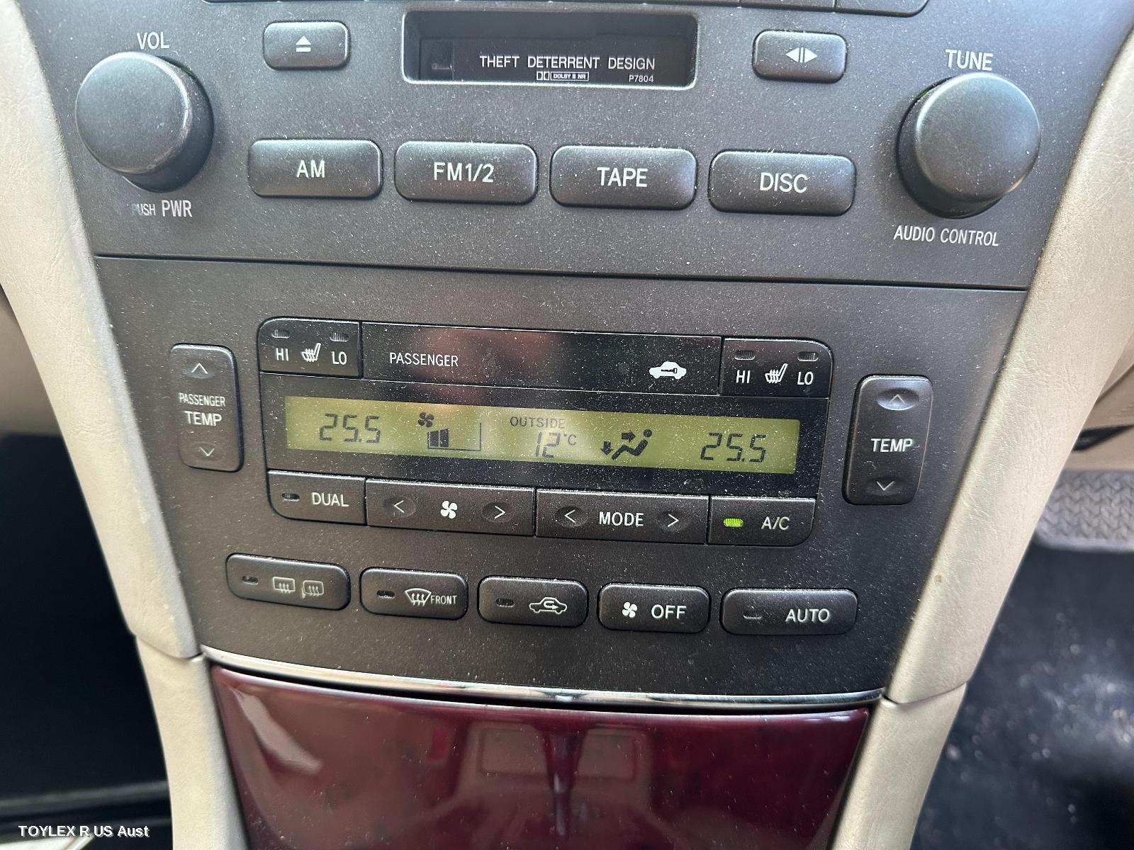 LEXUS ES300 (92-05) 2003 Heater/Ac Controls MCV30