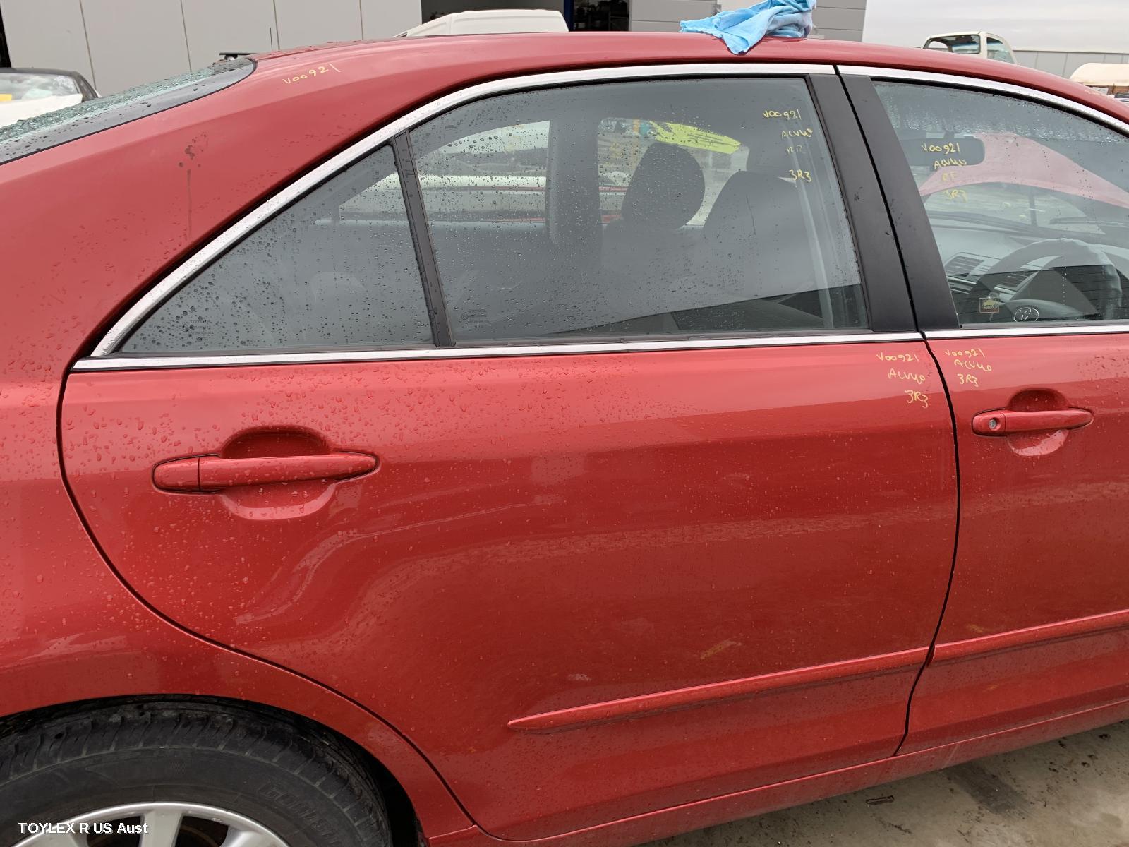 TOYOTA CAMRY 2011 Right Rear Door Sliding ACV40, W/ MOULD TYPE